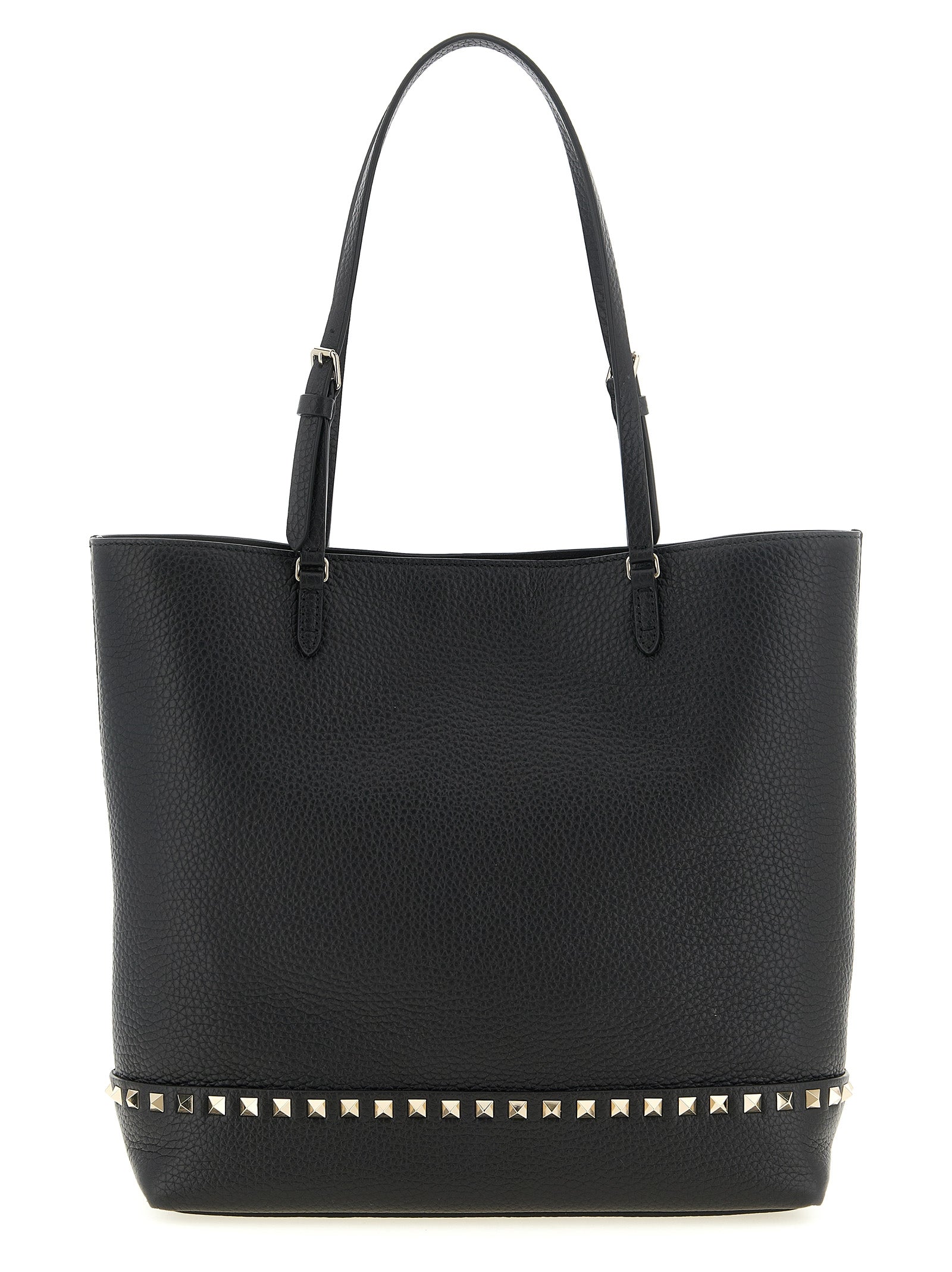 Black Calfskin Shoulder Bag