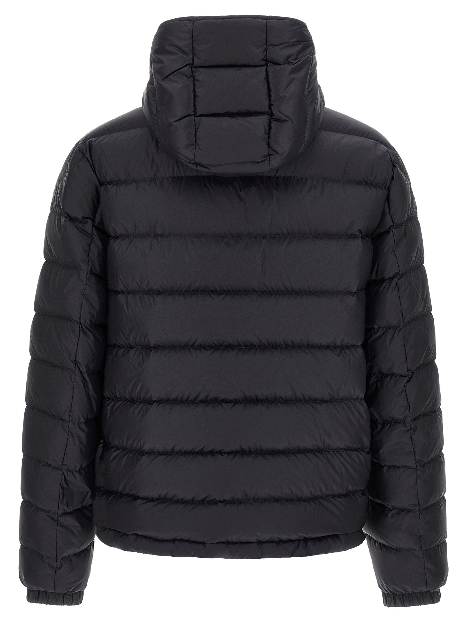 Blue Polyamide Full-Length Jacket