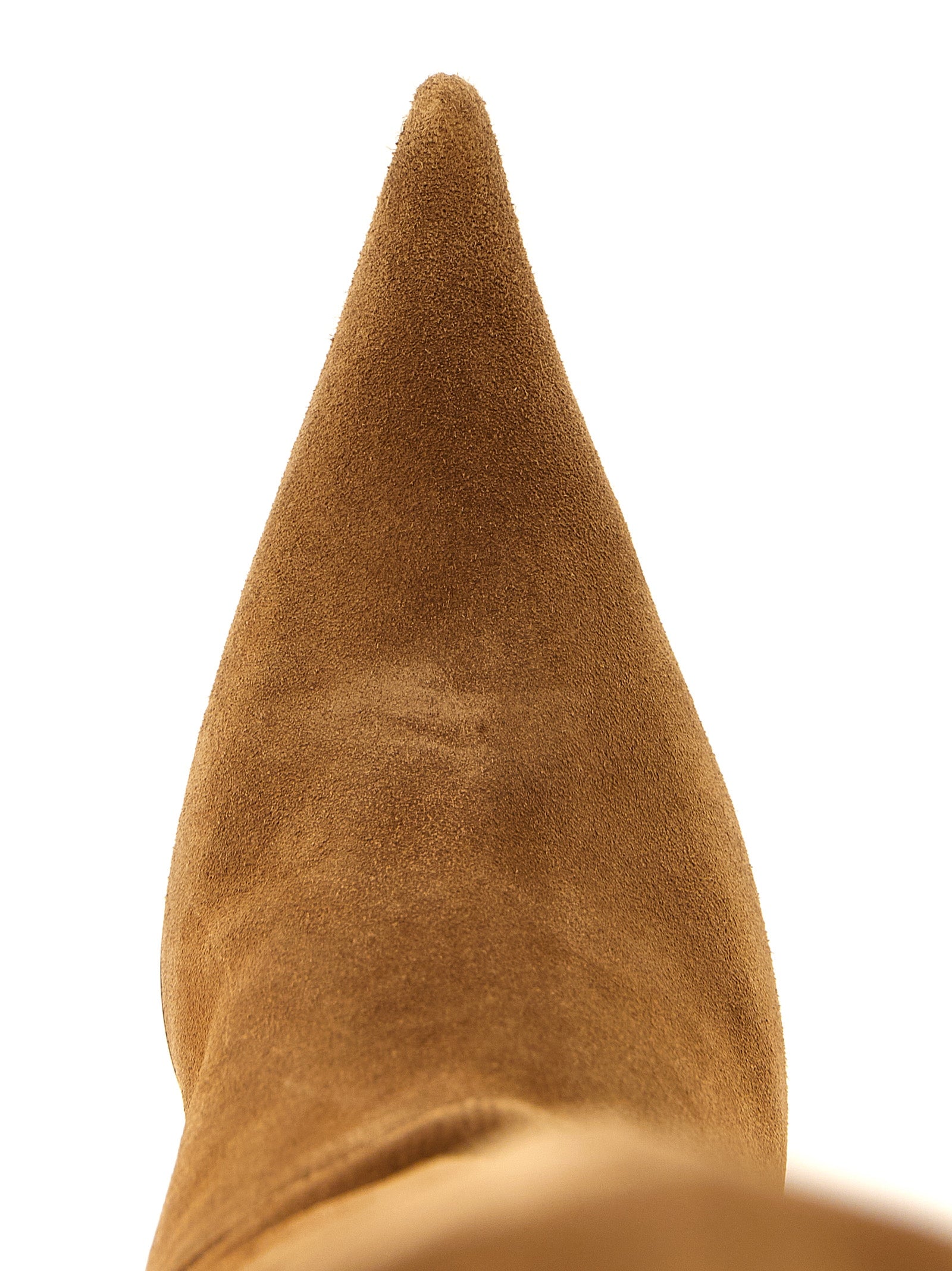 Brown Calfskin Over The Knee