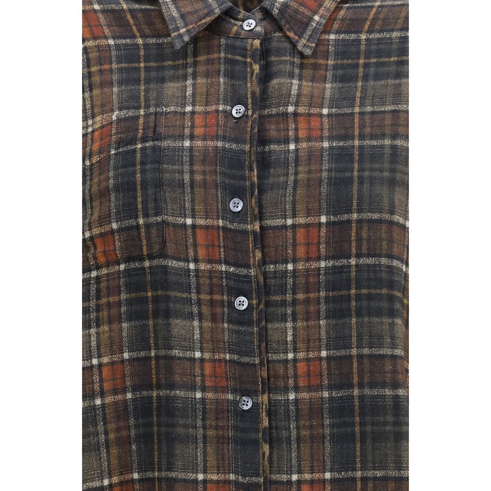 Multicolor Cotton Pattern Shirt