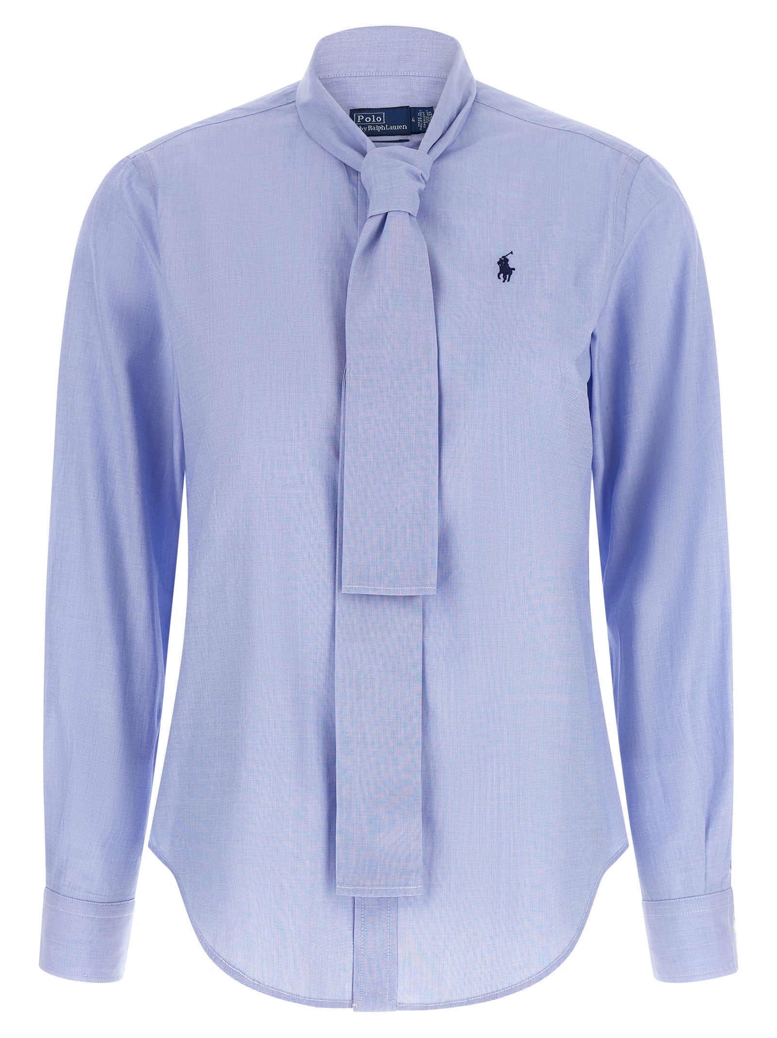 Blue Cotton Blouse