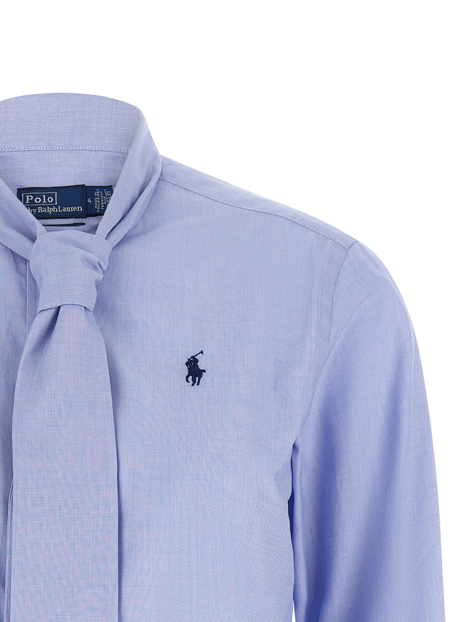 Blue Cotton Blouse
