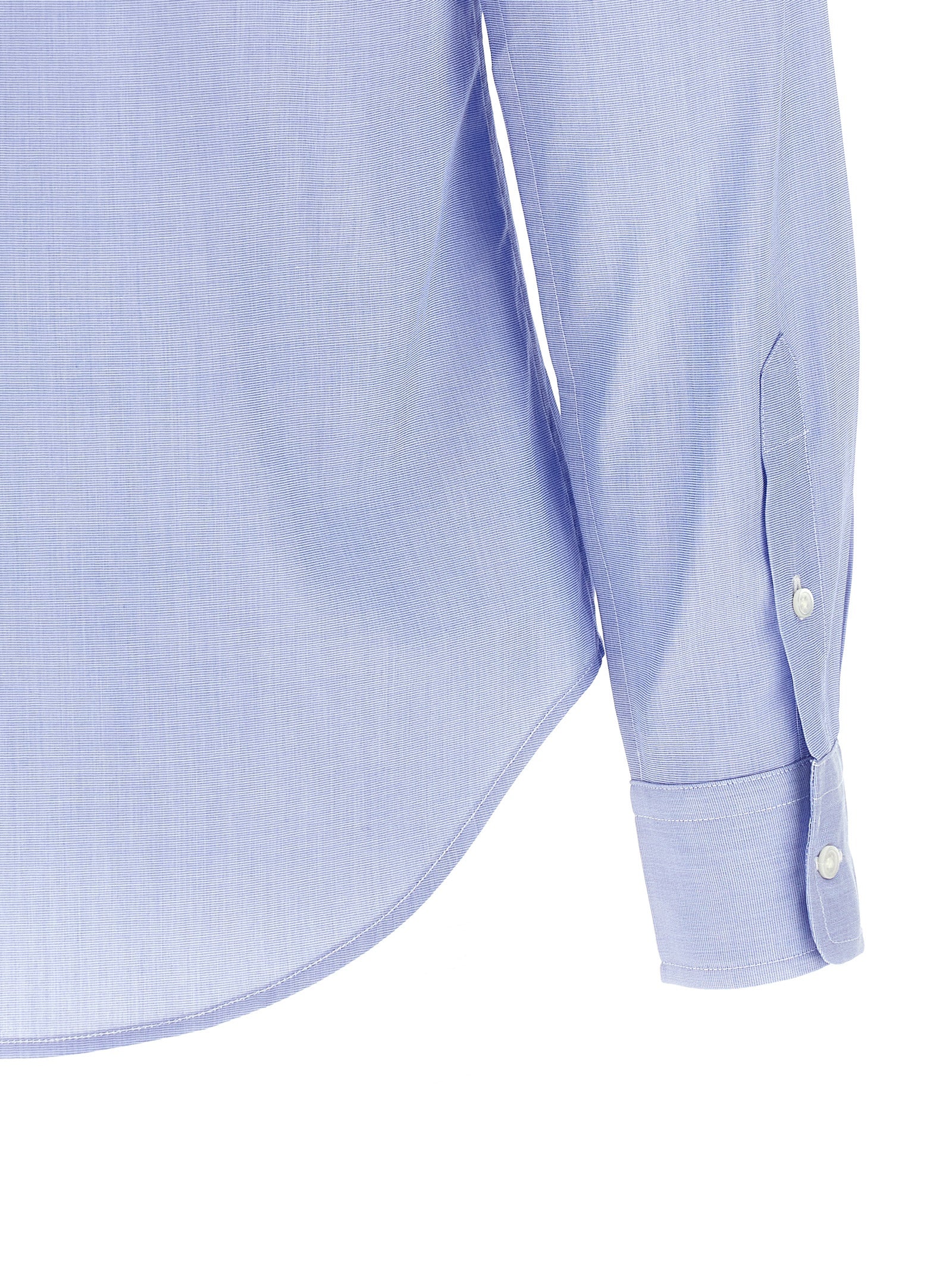 Blue Cotton Blouse