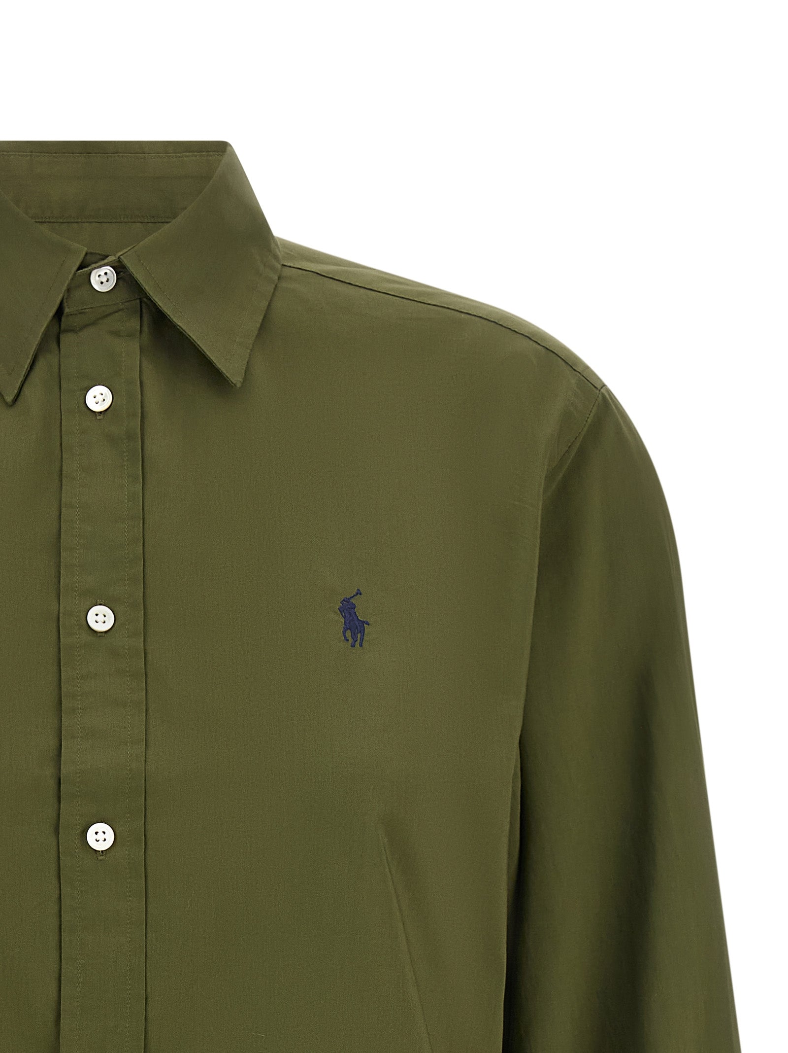 Bicolor Cotton Blouse