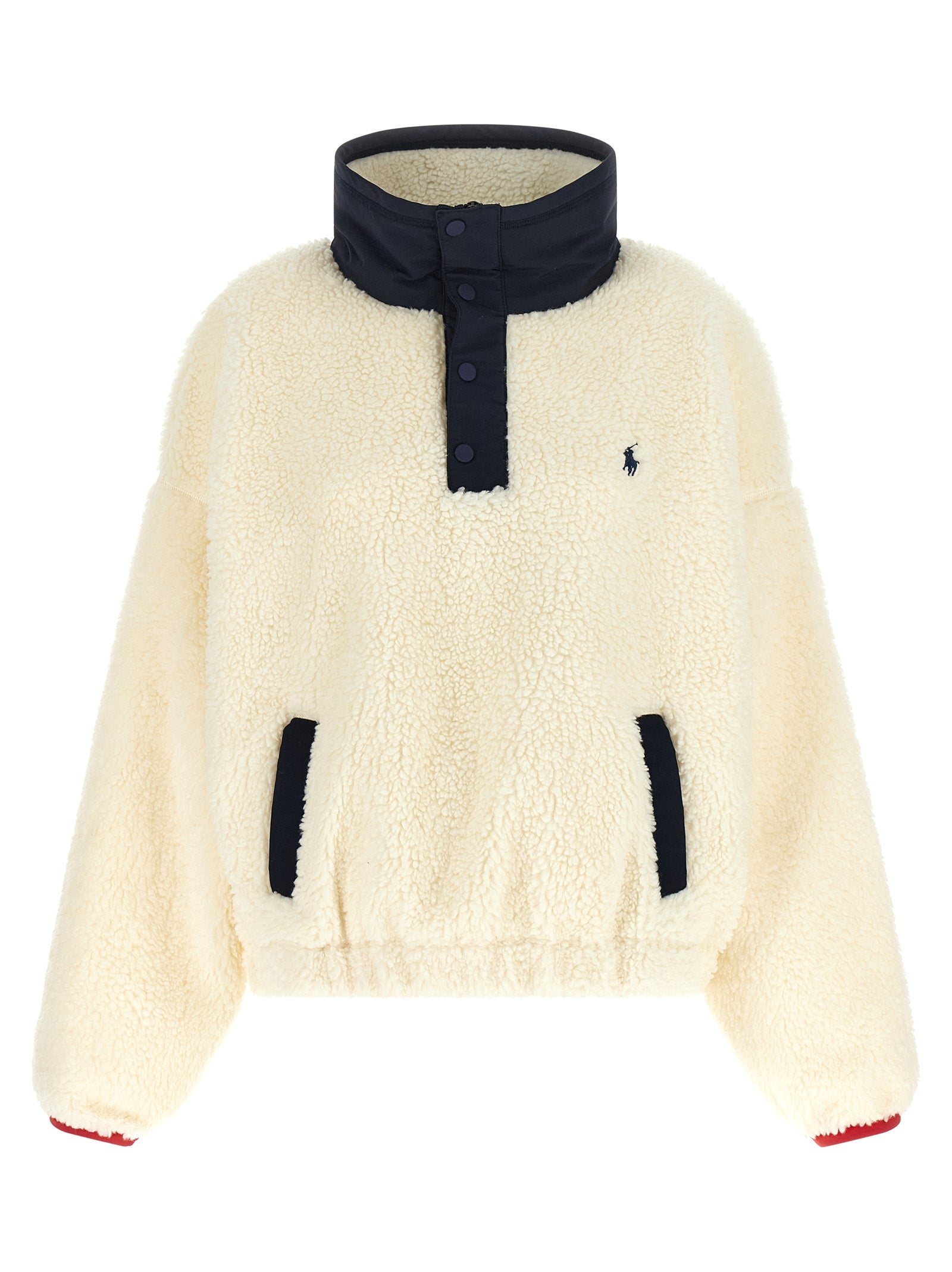 White Polyester Cardigan