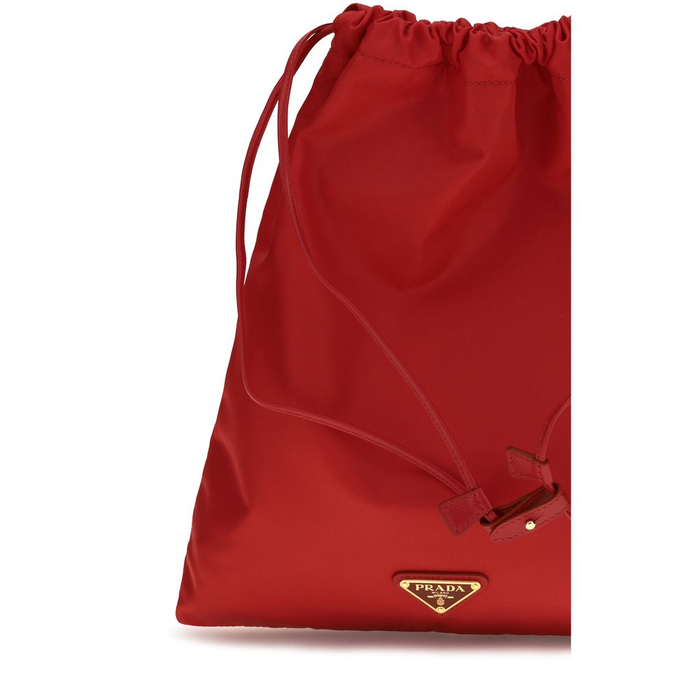 Multicolor Polyamide Clutch Bag