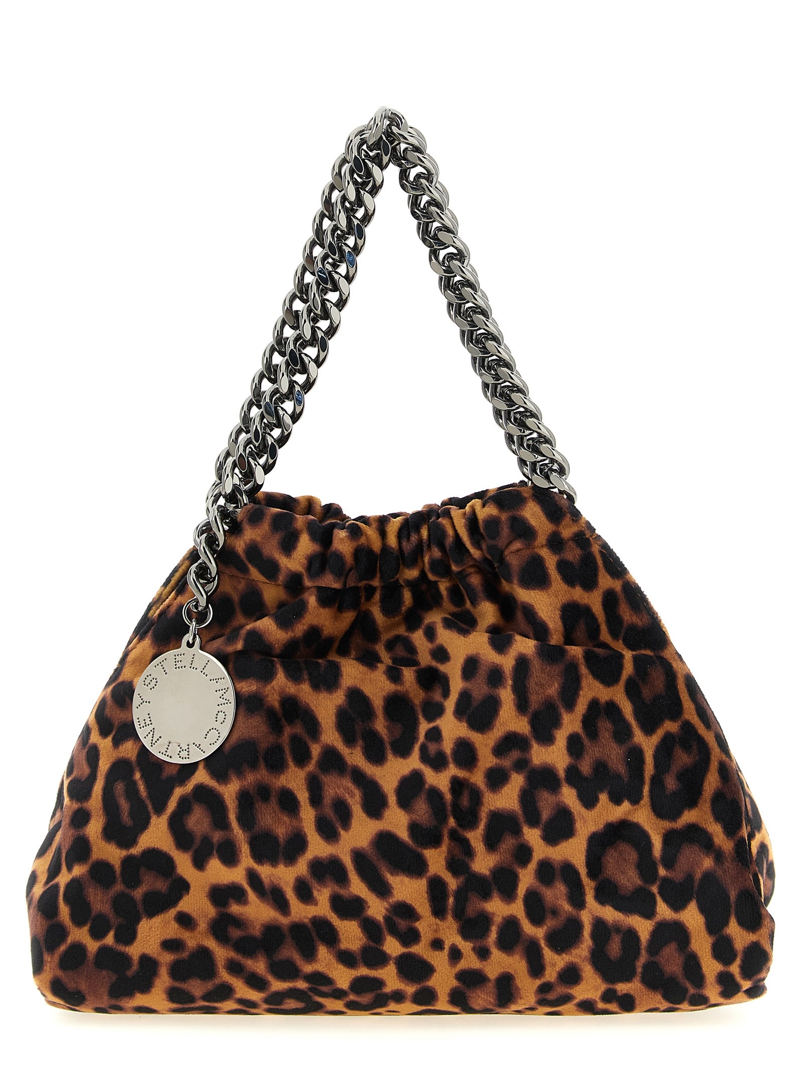 Brown Polyester Handbag