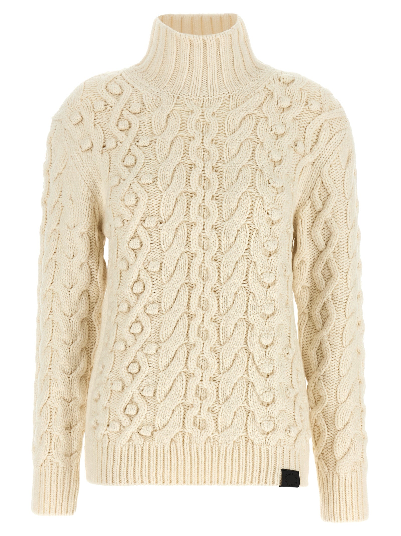 White Virgin Wool Cardigan