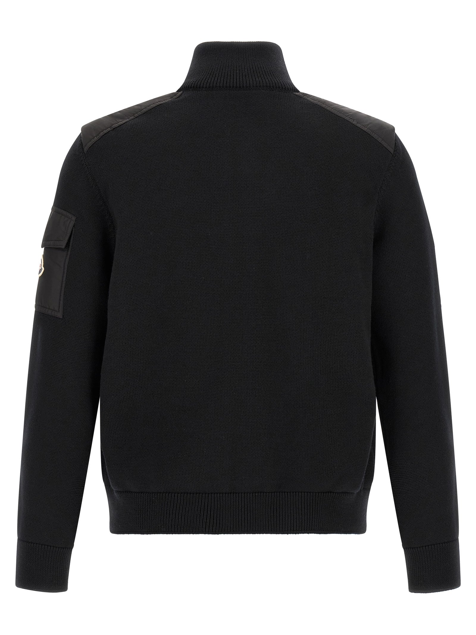 Black Polyamide Cardigan