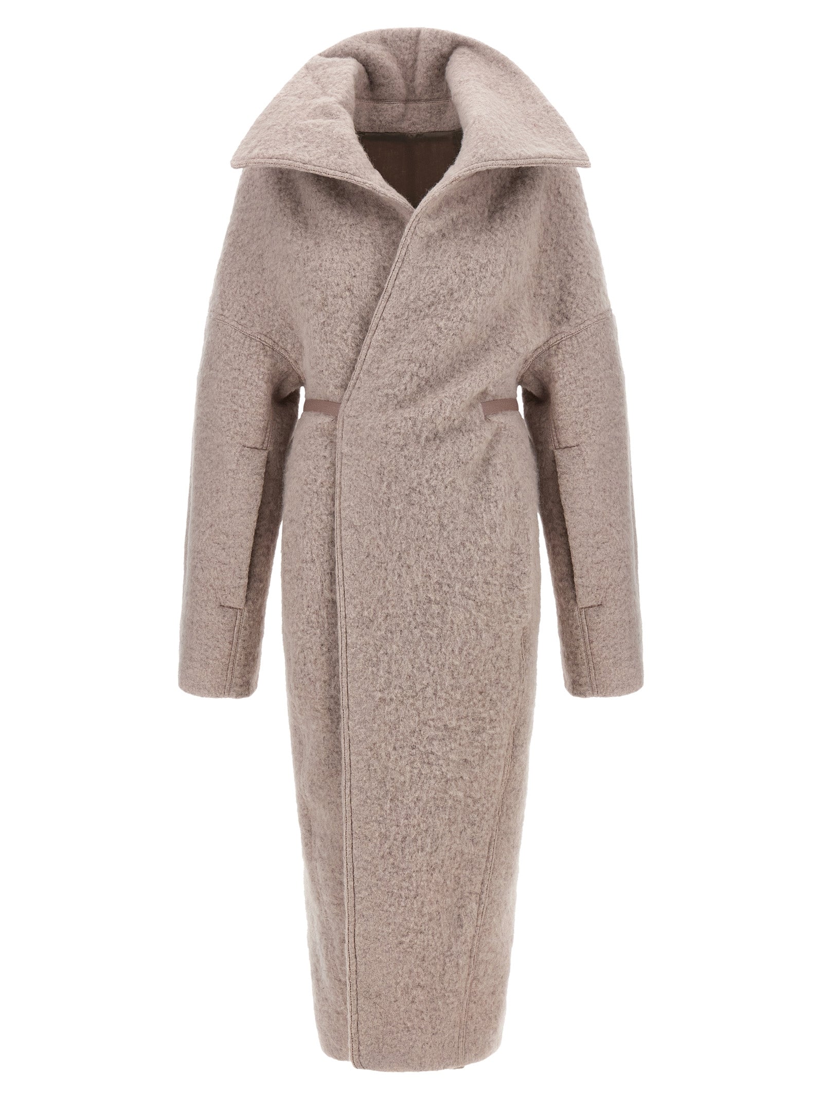 Multicolor Marabou Coat