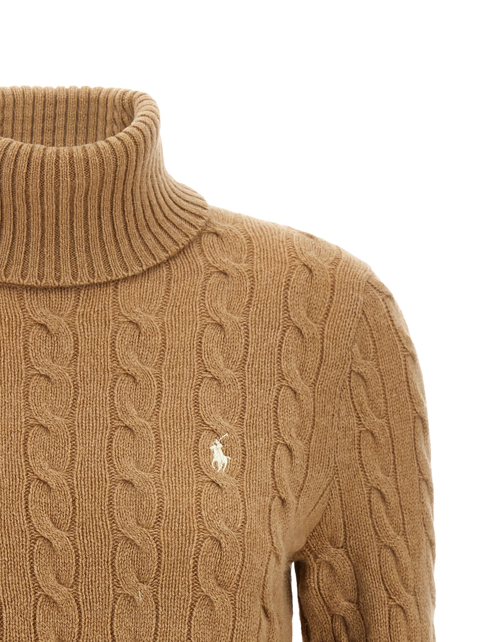 Beige Wool Cardigan