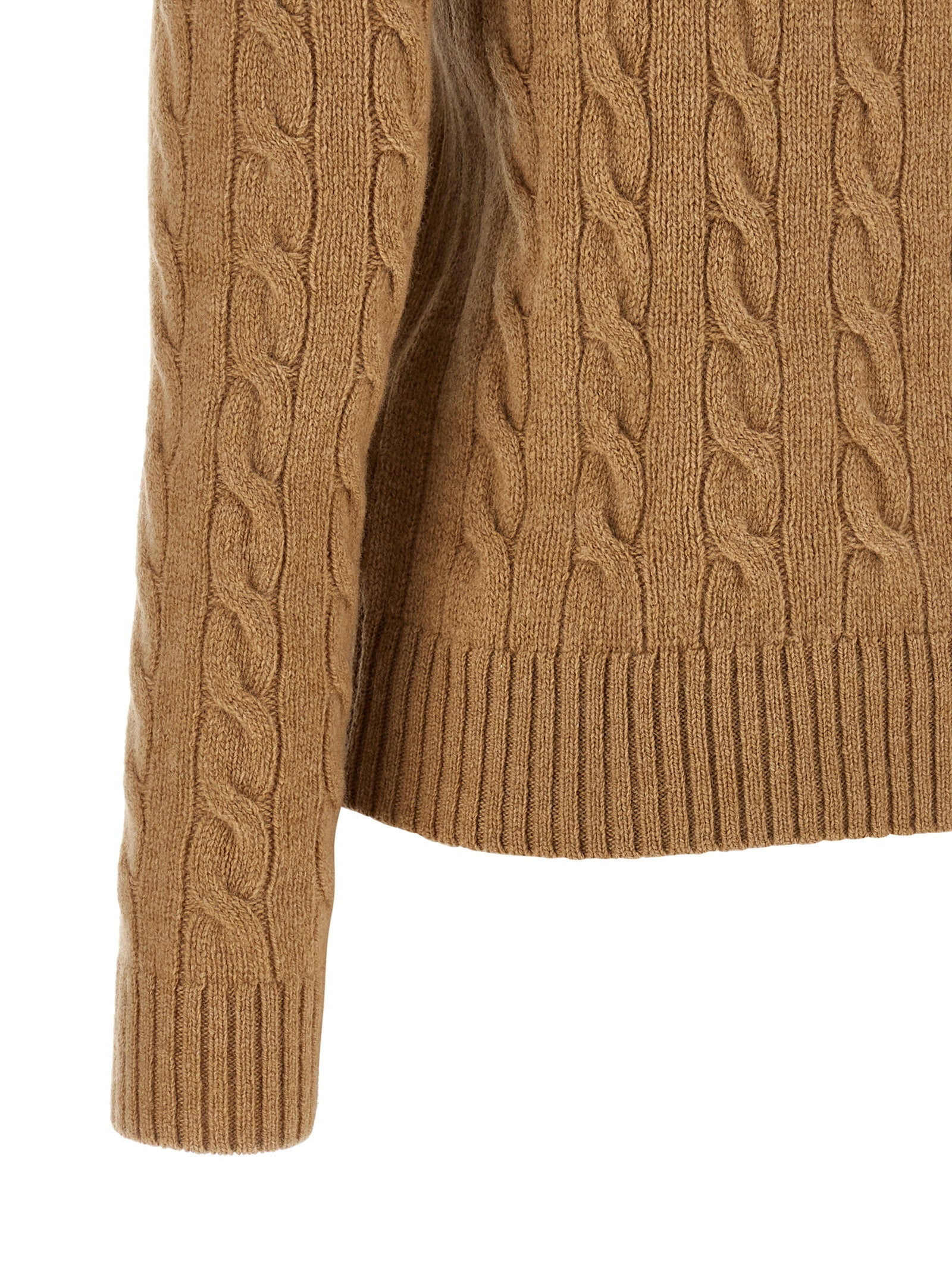 Beige Wool Cardigan