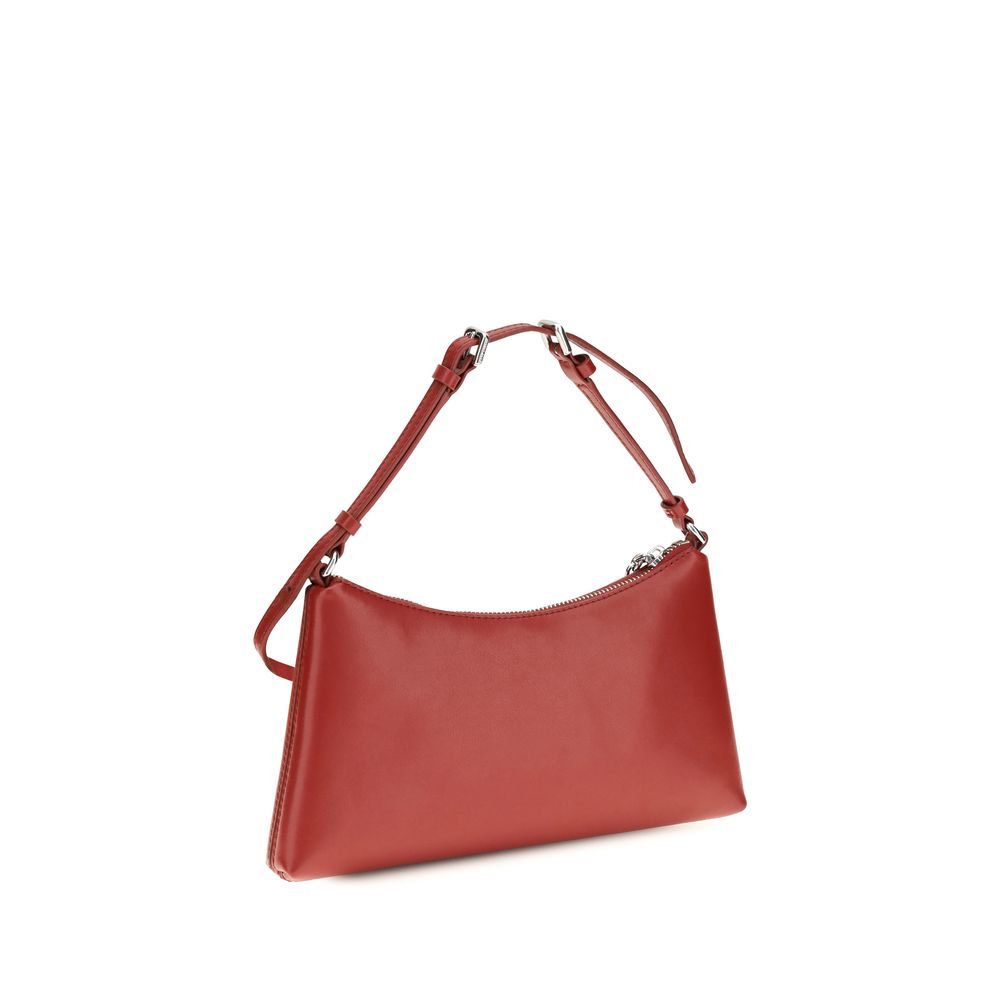 Red Calf Leather Bos Taurus Shoulder Bag