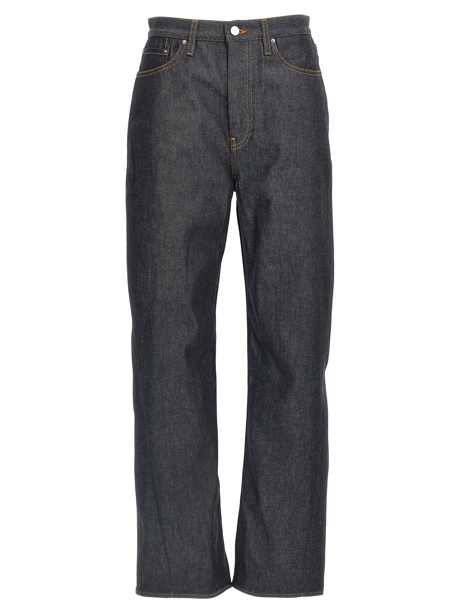 Blue Cotton Jeans Denim