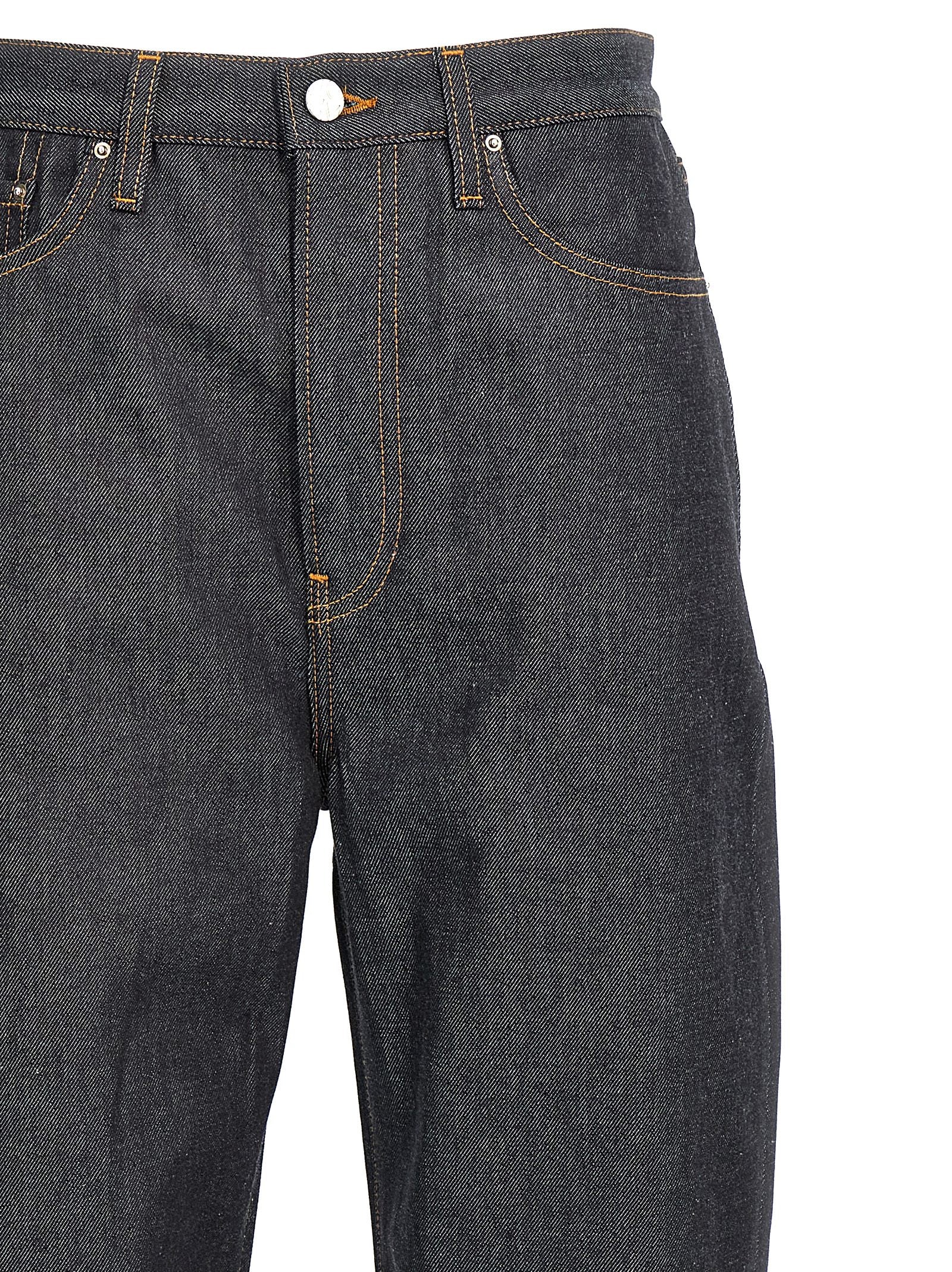 Blue Cotton Jeans Denim