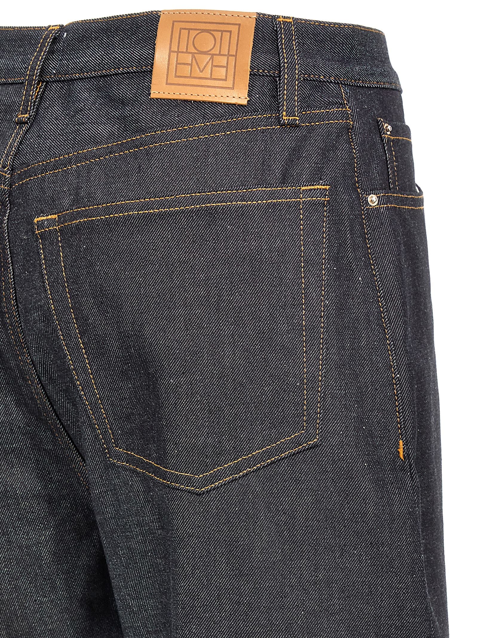Blue Cotton Jeans Denim