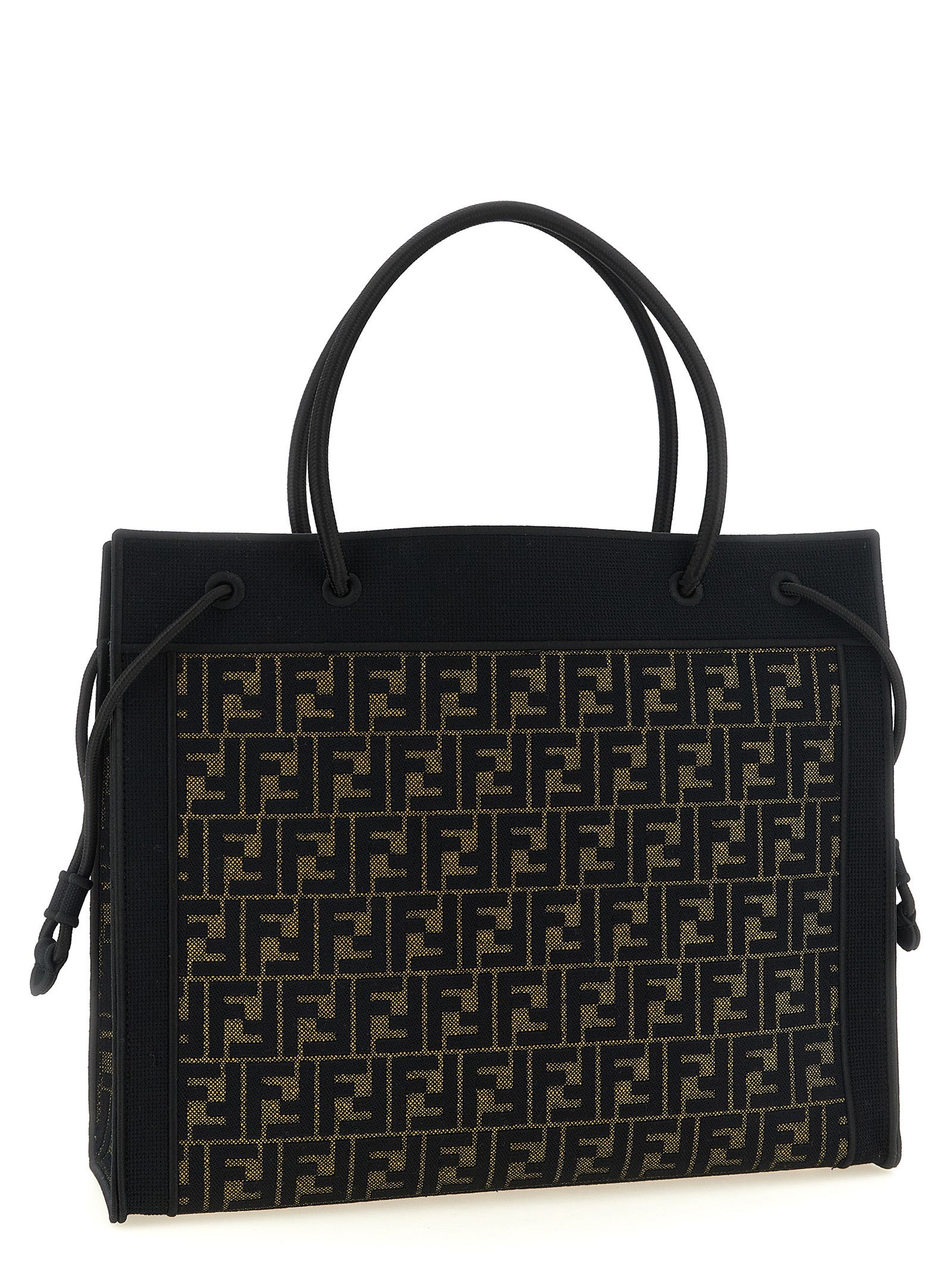 Brown Cotton Tote Bag