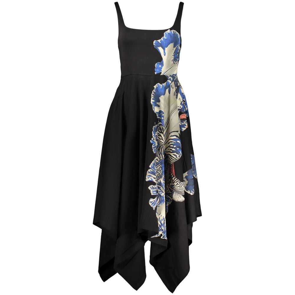 Black Cotton Women's Dress