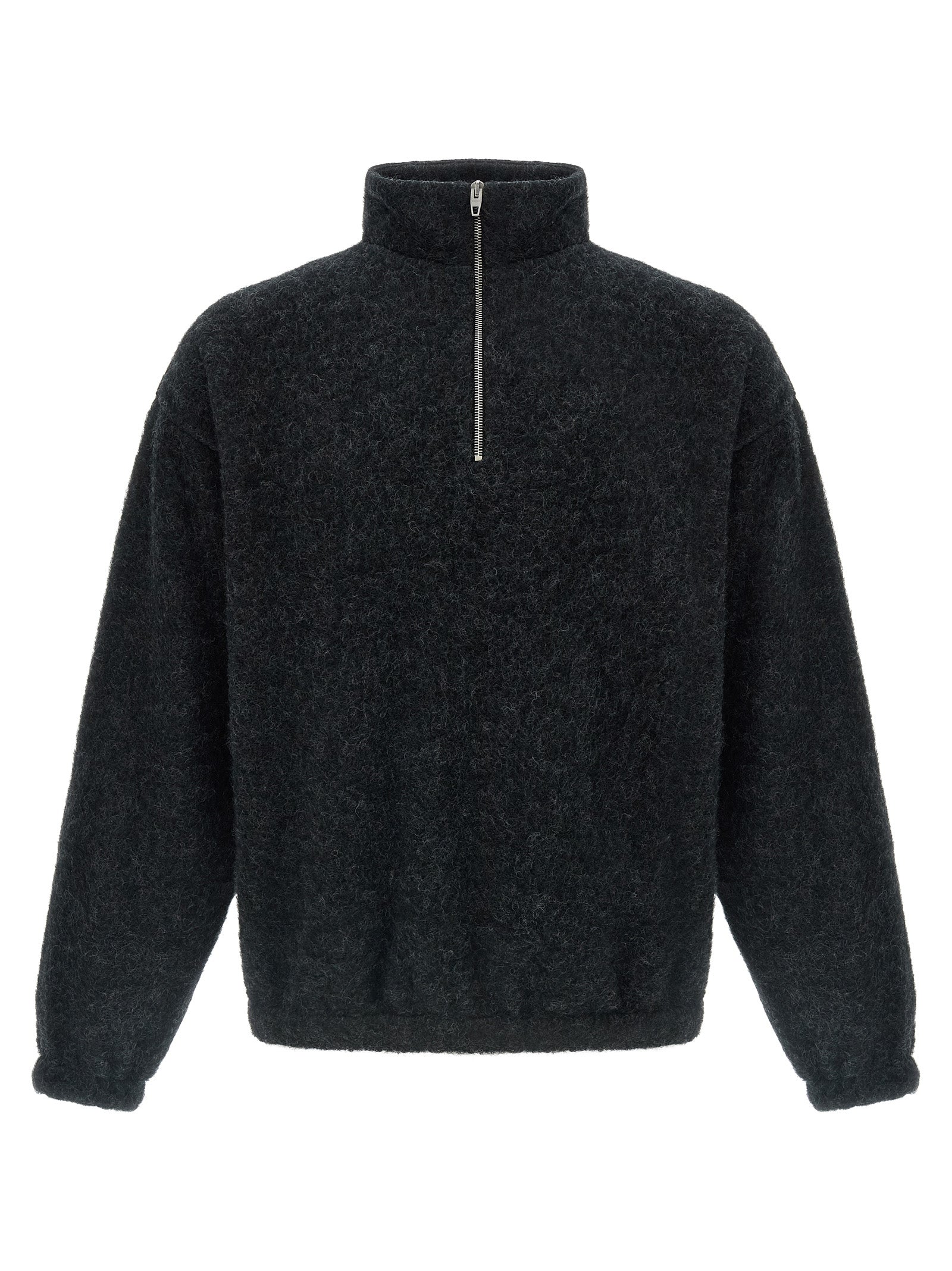 Gray Wool Sweatshirt