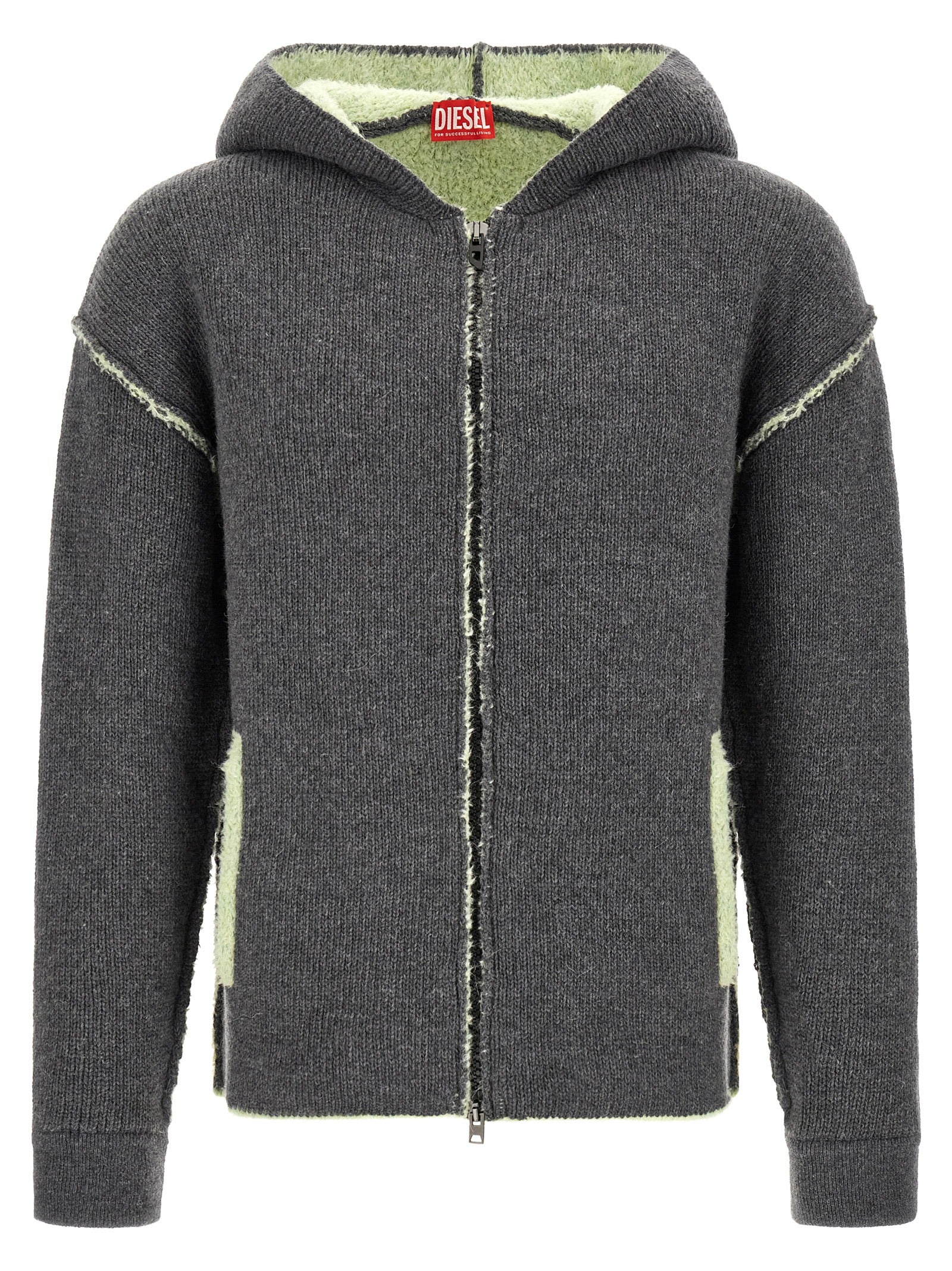Gray Wool Sweatshirt