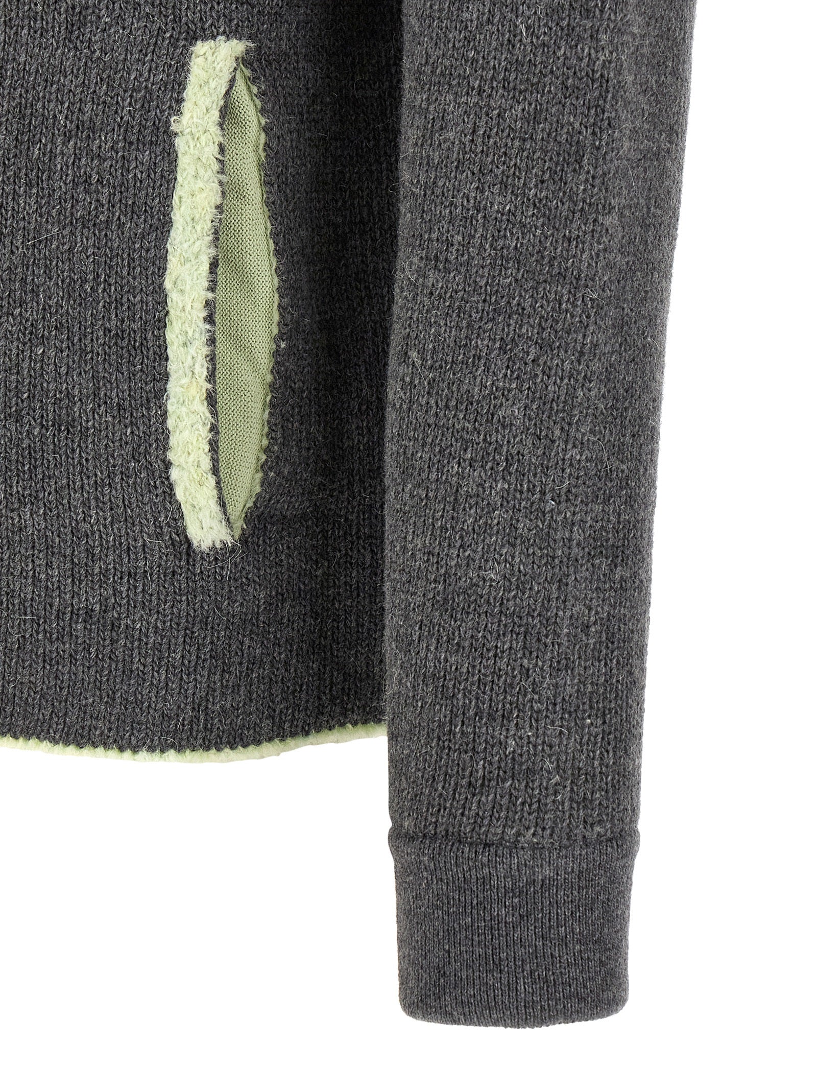 Gray Wool Sweatshirt