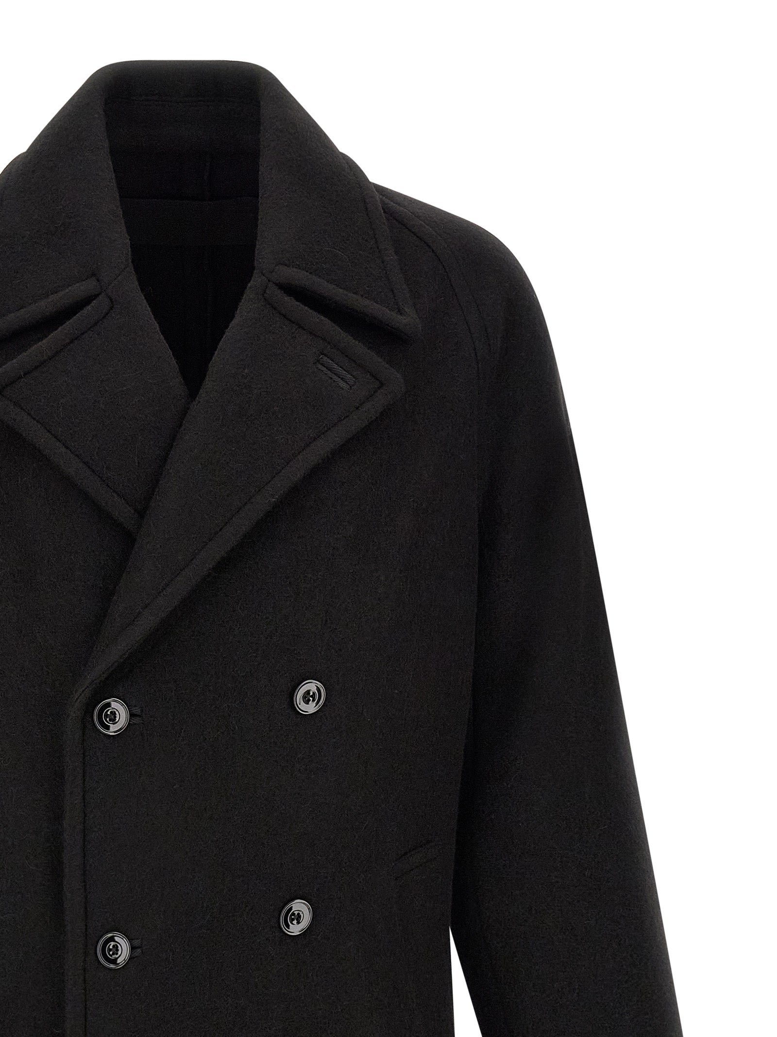 Black Wool Coat