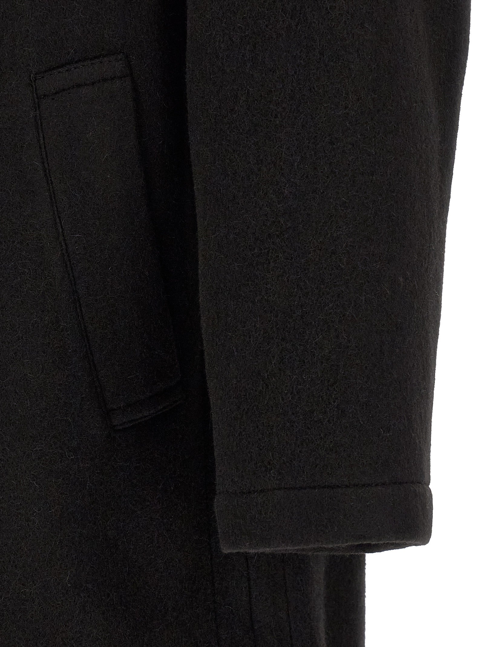 Black Wool Coat