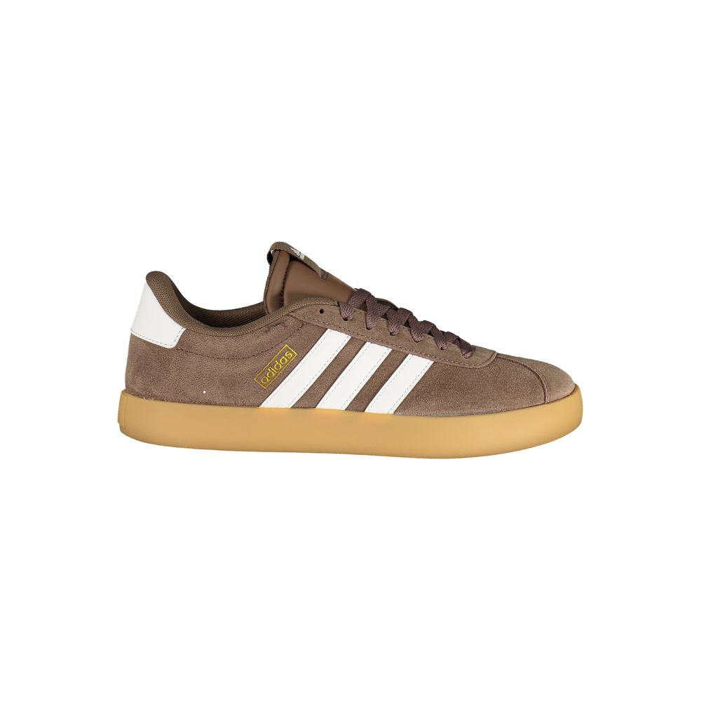 Brown Polyurethane Men's Sneaker