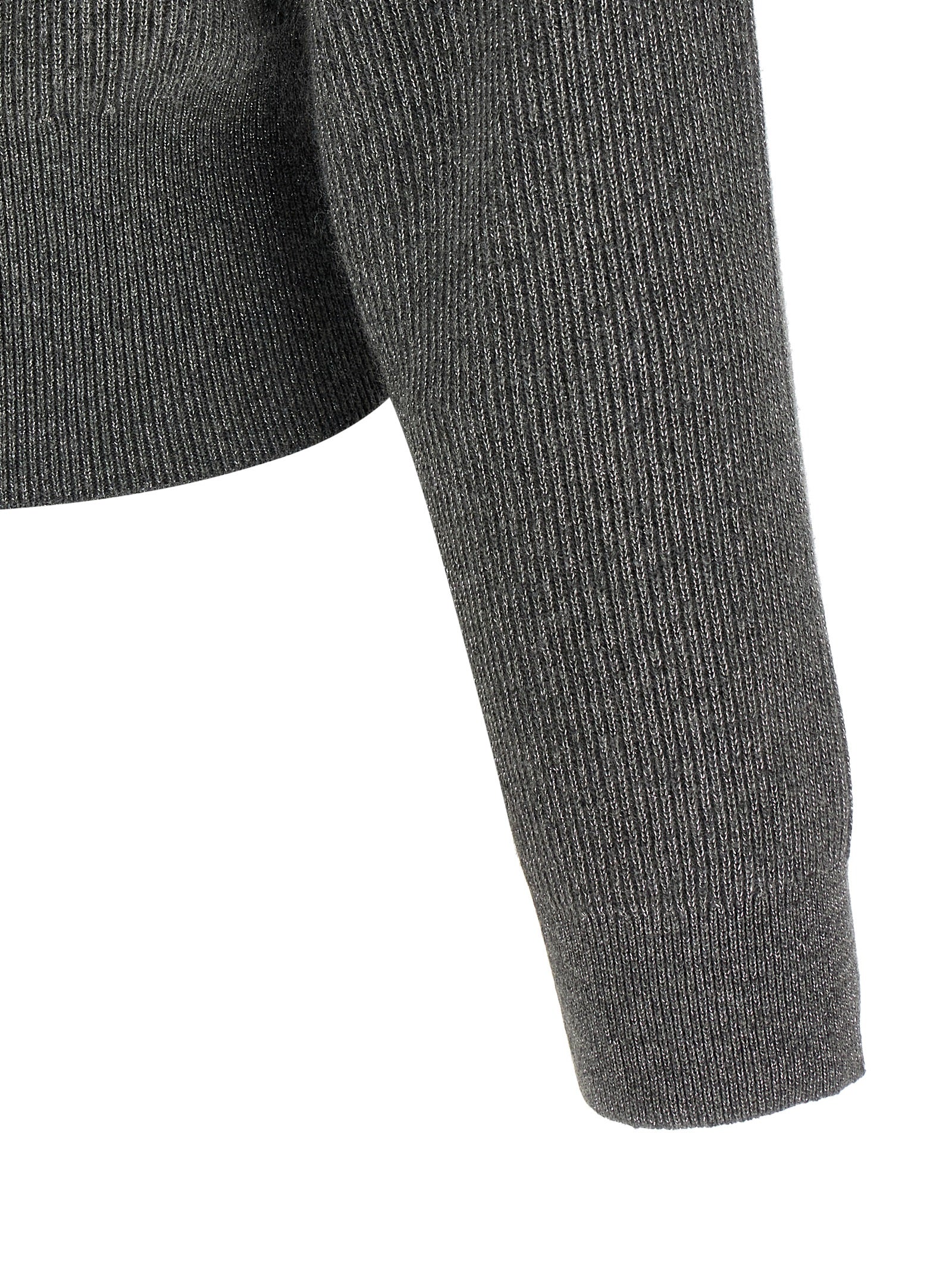 Gray Cashmere Cardigan