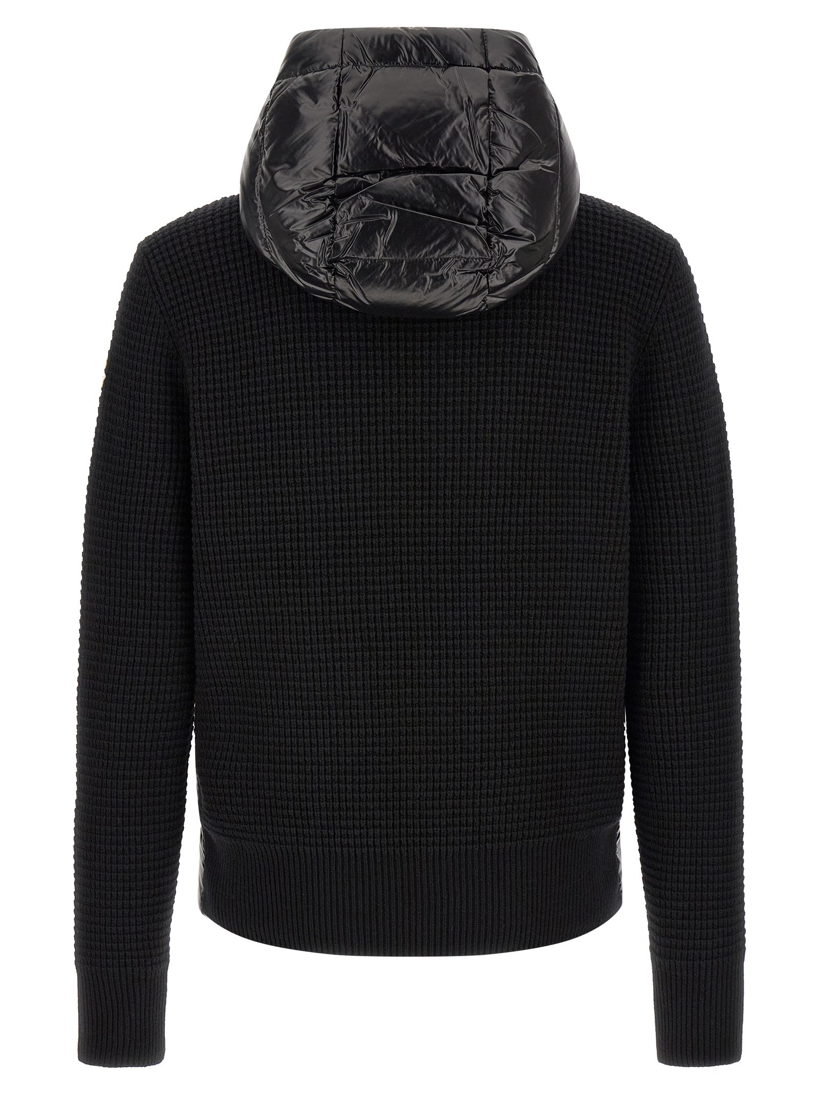 Black Polyamide Cardigan