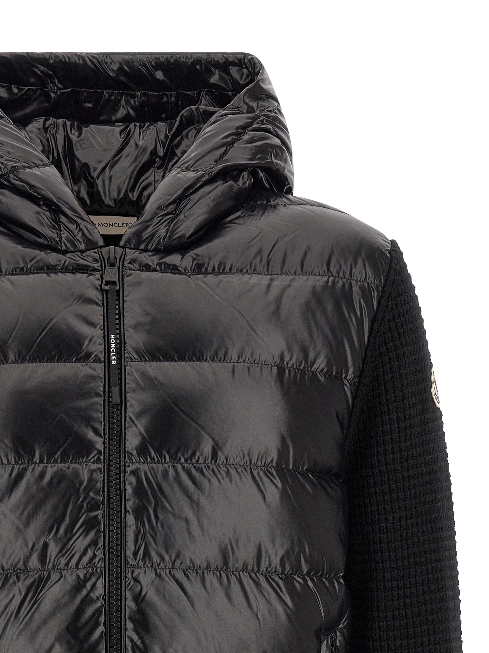Black Polyamide Cardigan