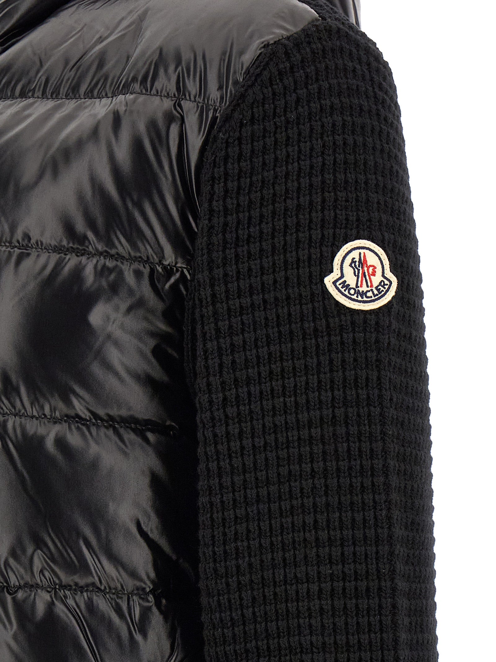 Black Polyamide Cardigan