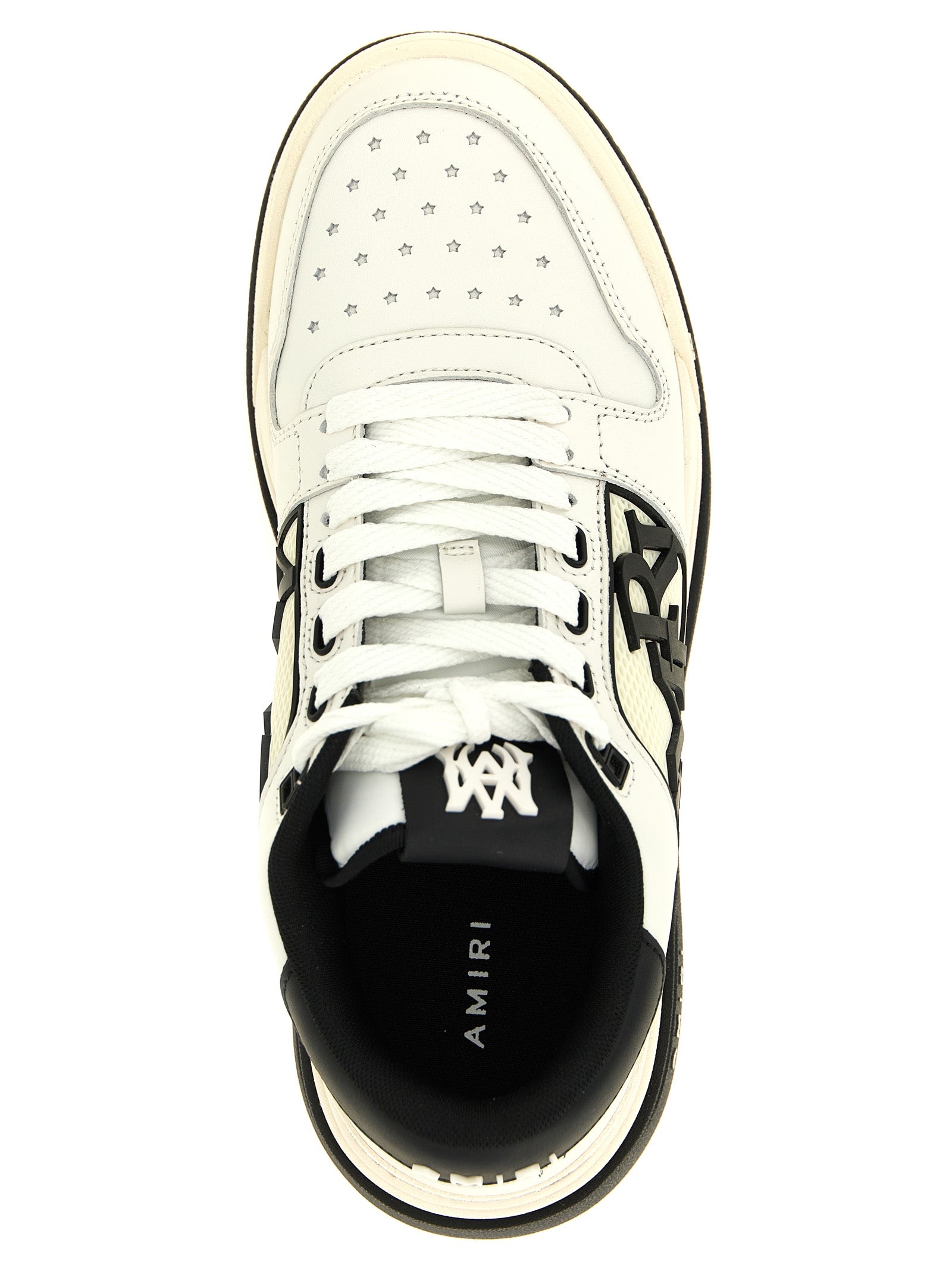 Bicolor Calfskin Low Top Sneakers