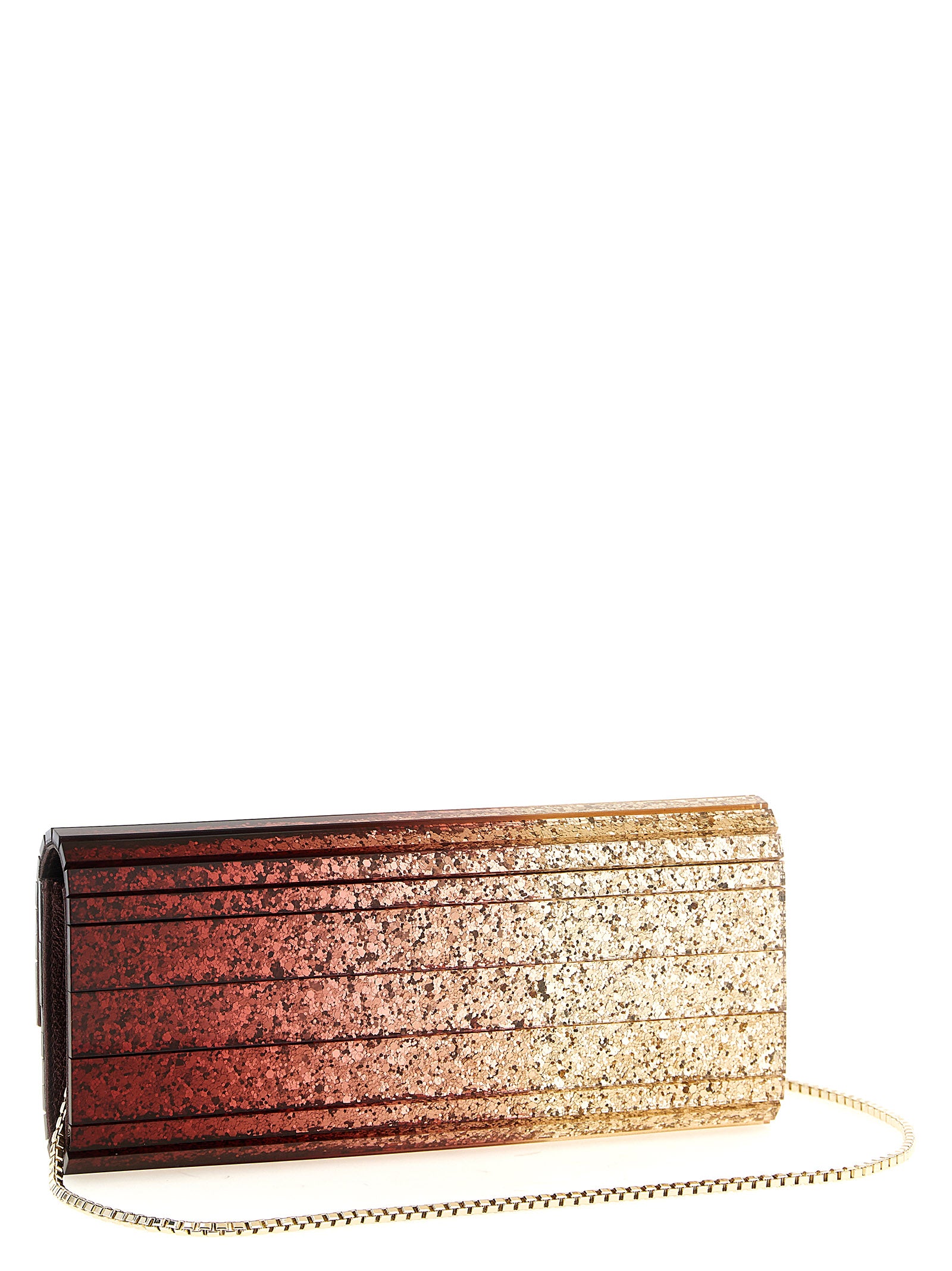 Multicolor Viscose Clutch Bag