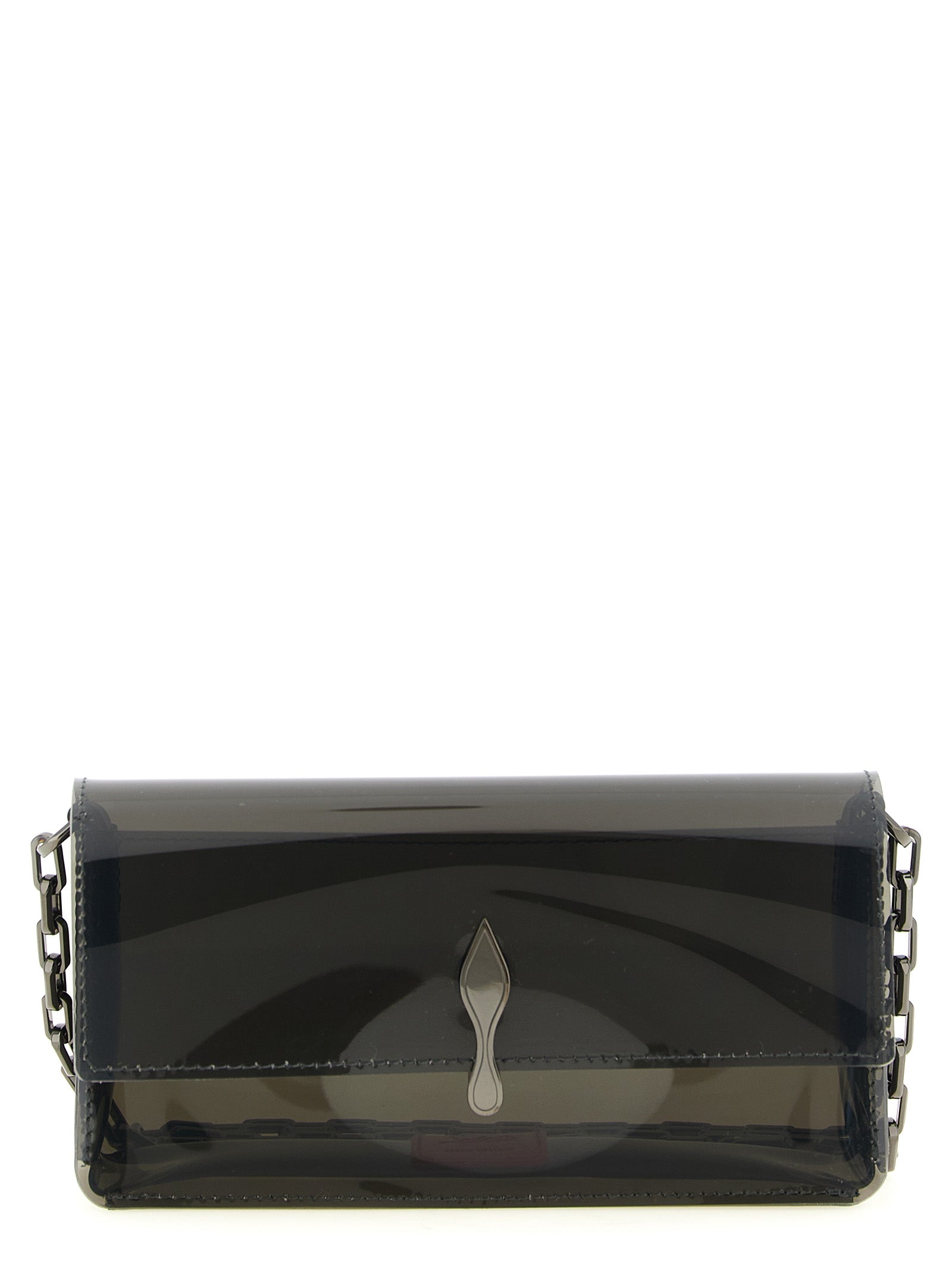 Black Pvc Clutch Bag
