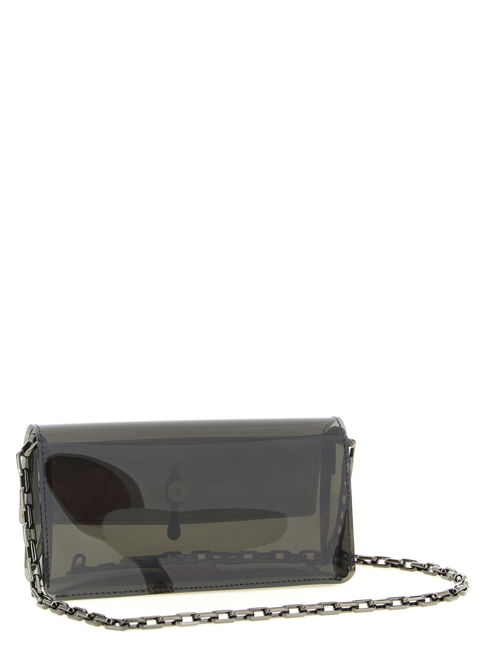 Black Pvc Clutch Bag