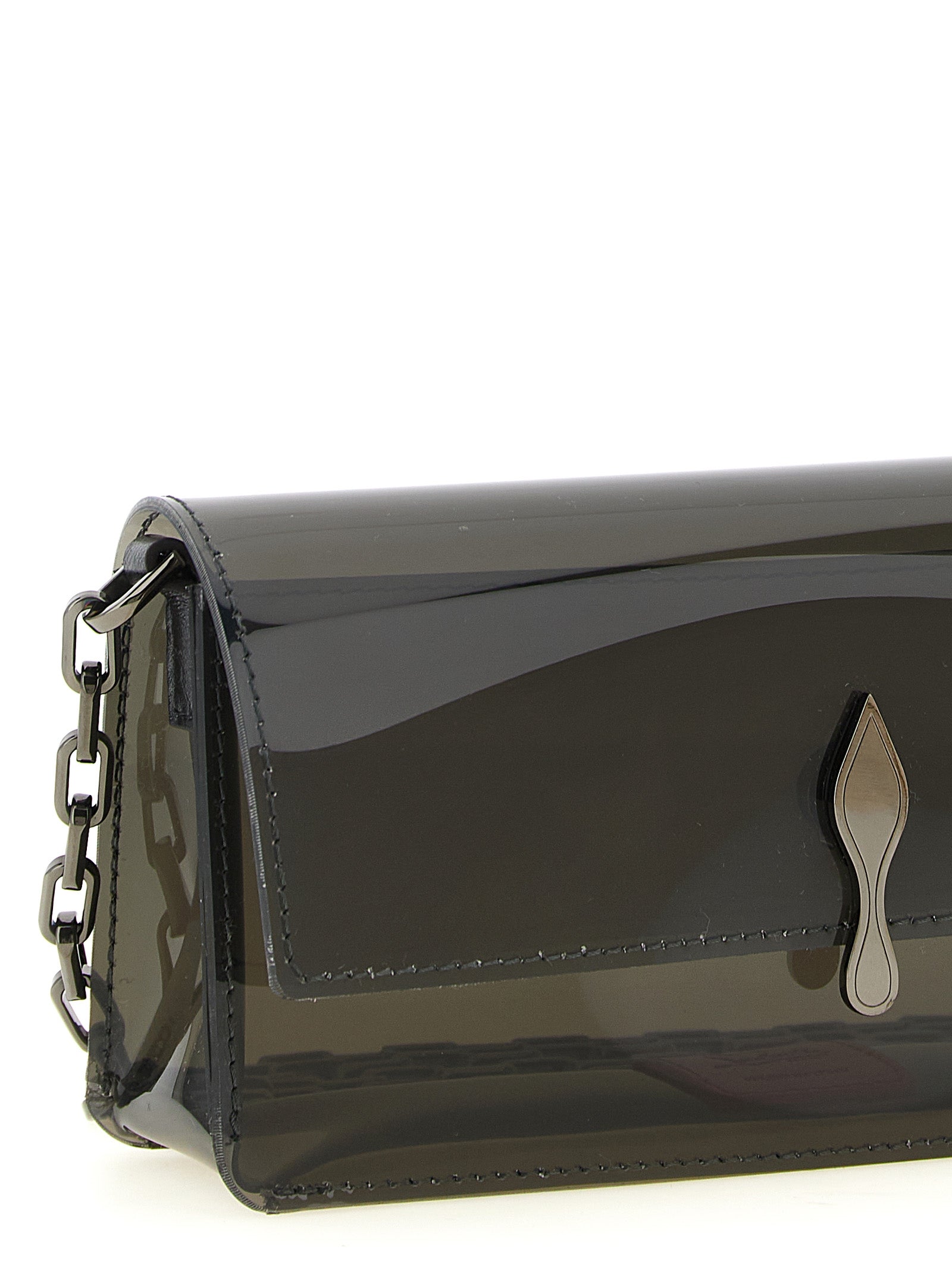 Black Pvc Clutch Bag