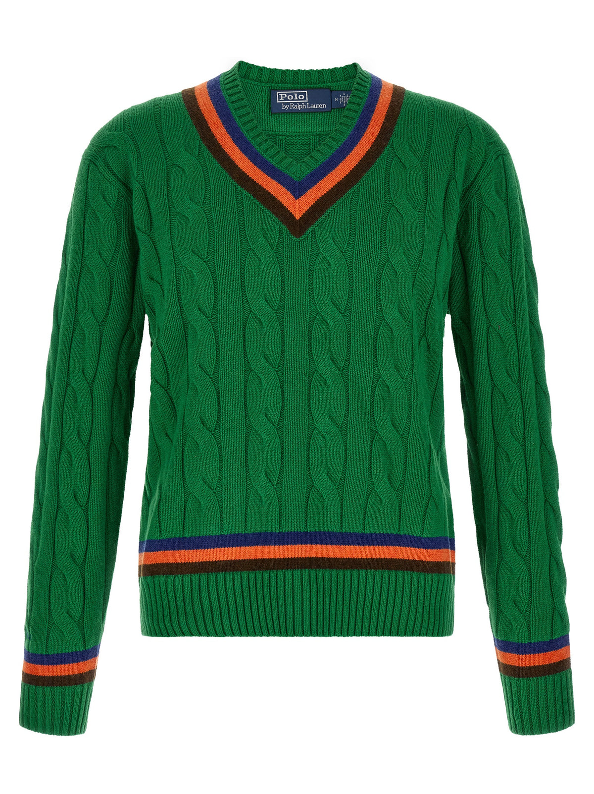 Bicolor Wool Cardigan