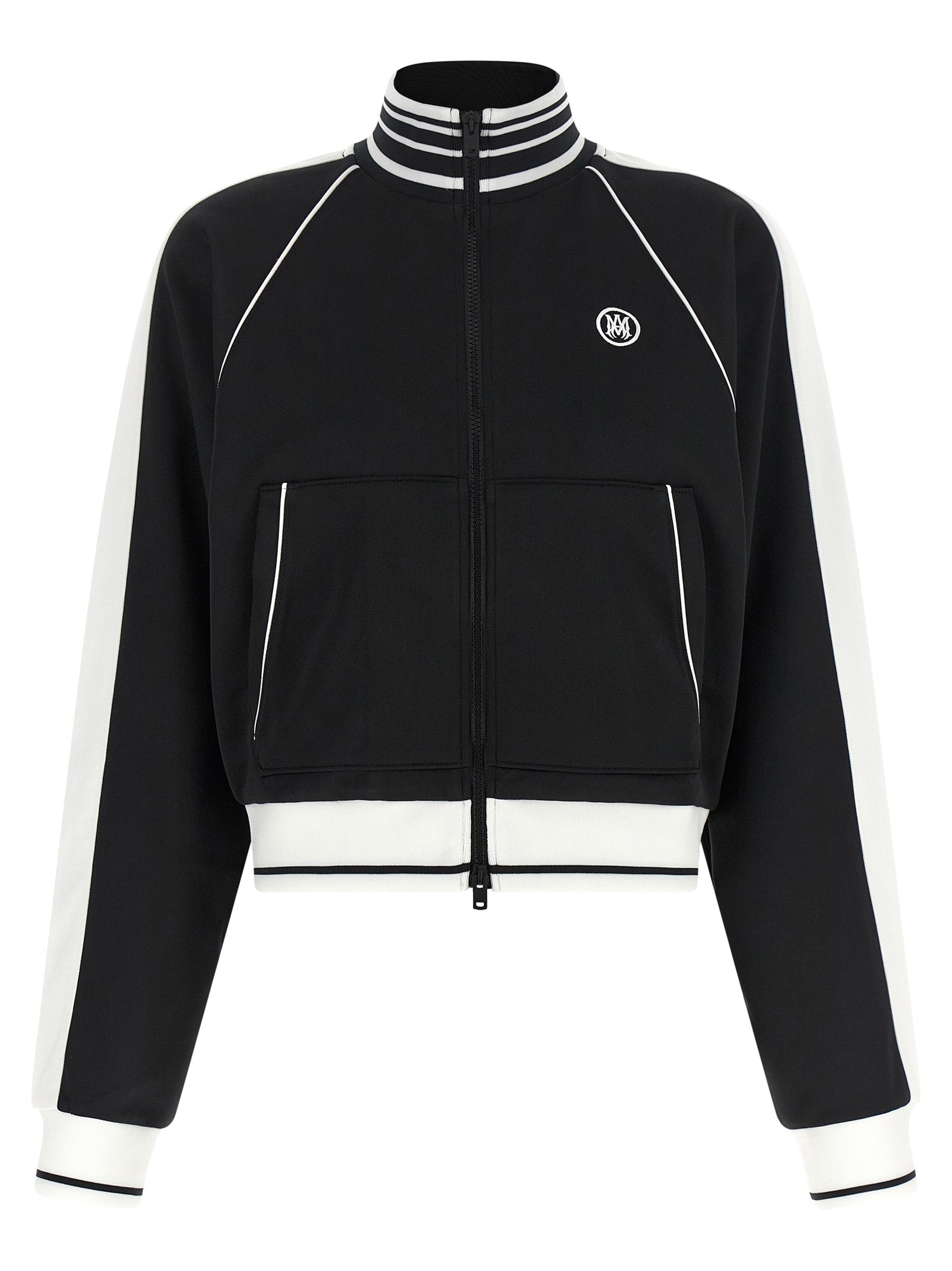 Black Polyester Shell Jacket