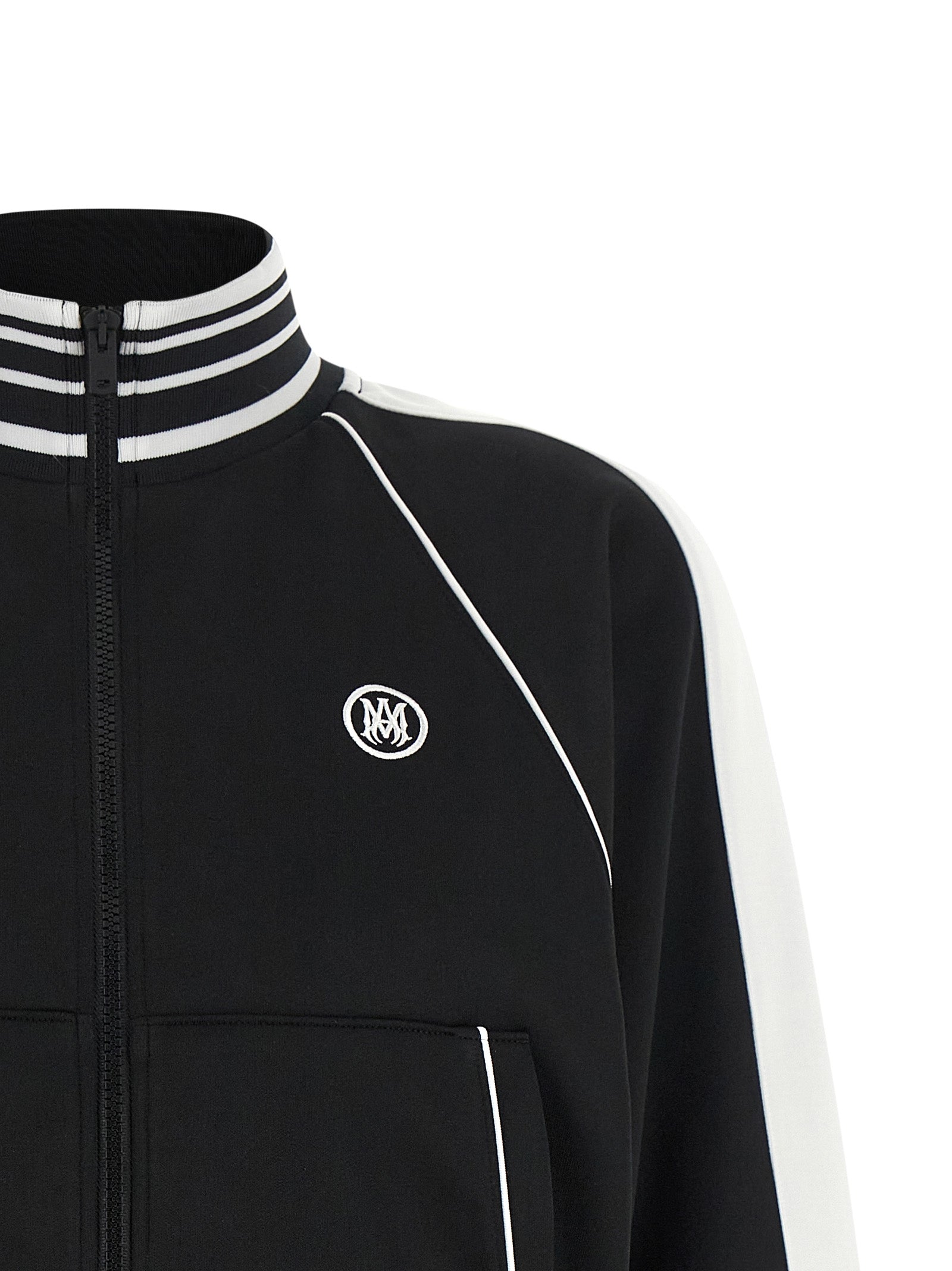 Black Polyester Shell Jacket