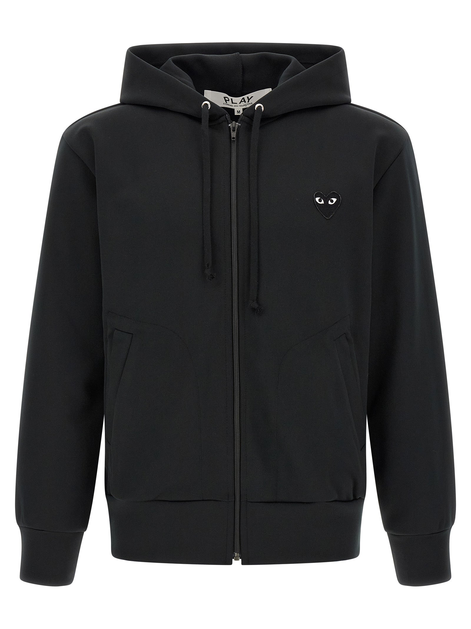 Black Polyester Cardigan