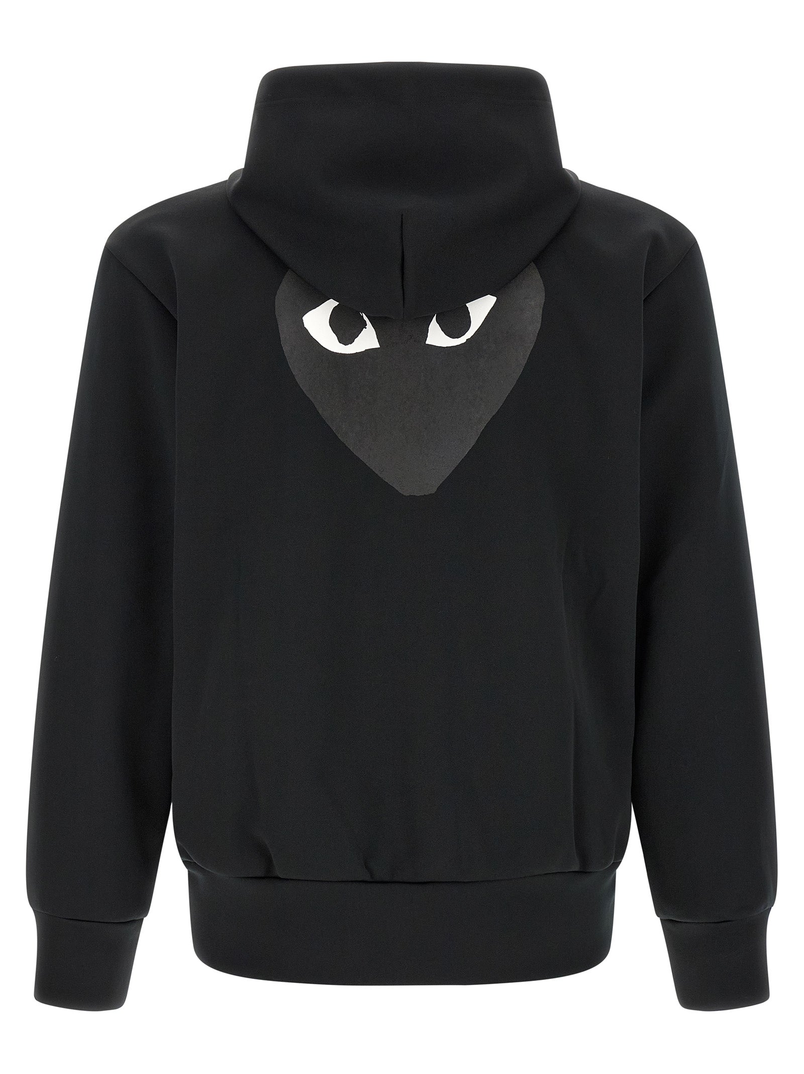 Black Polyester Cardigan
