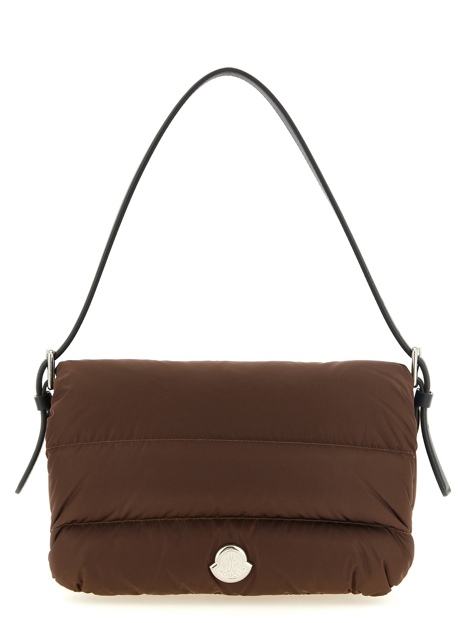 Brown Polyamide Shoulder Bag