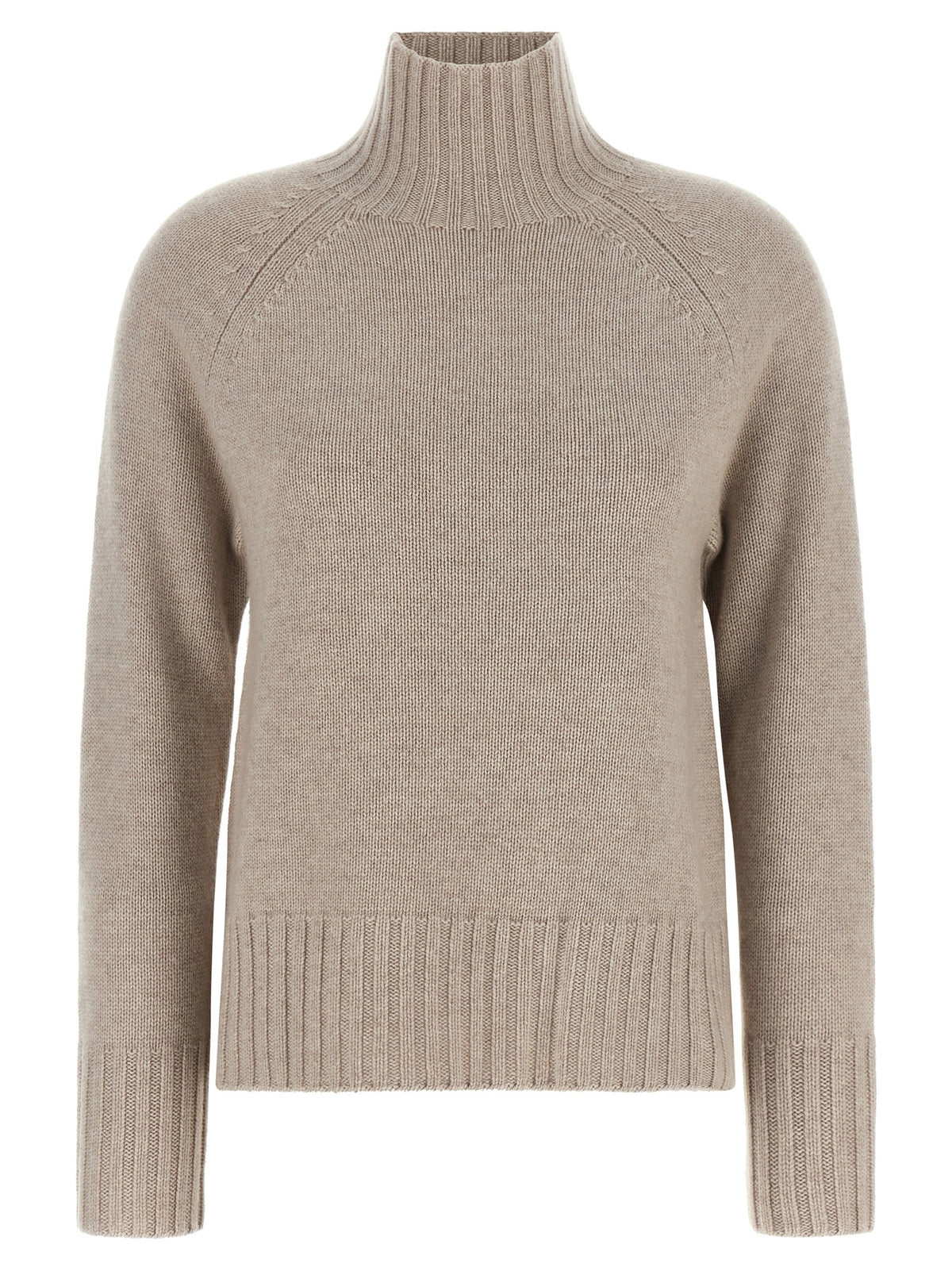 Beige Wool Cardigan