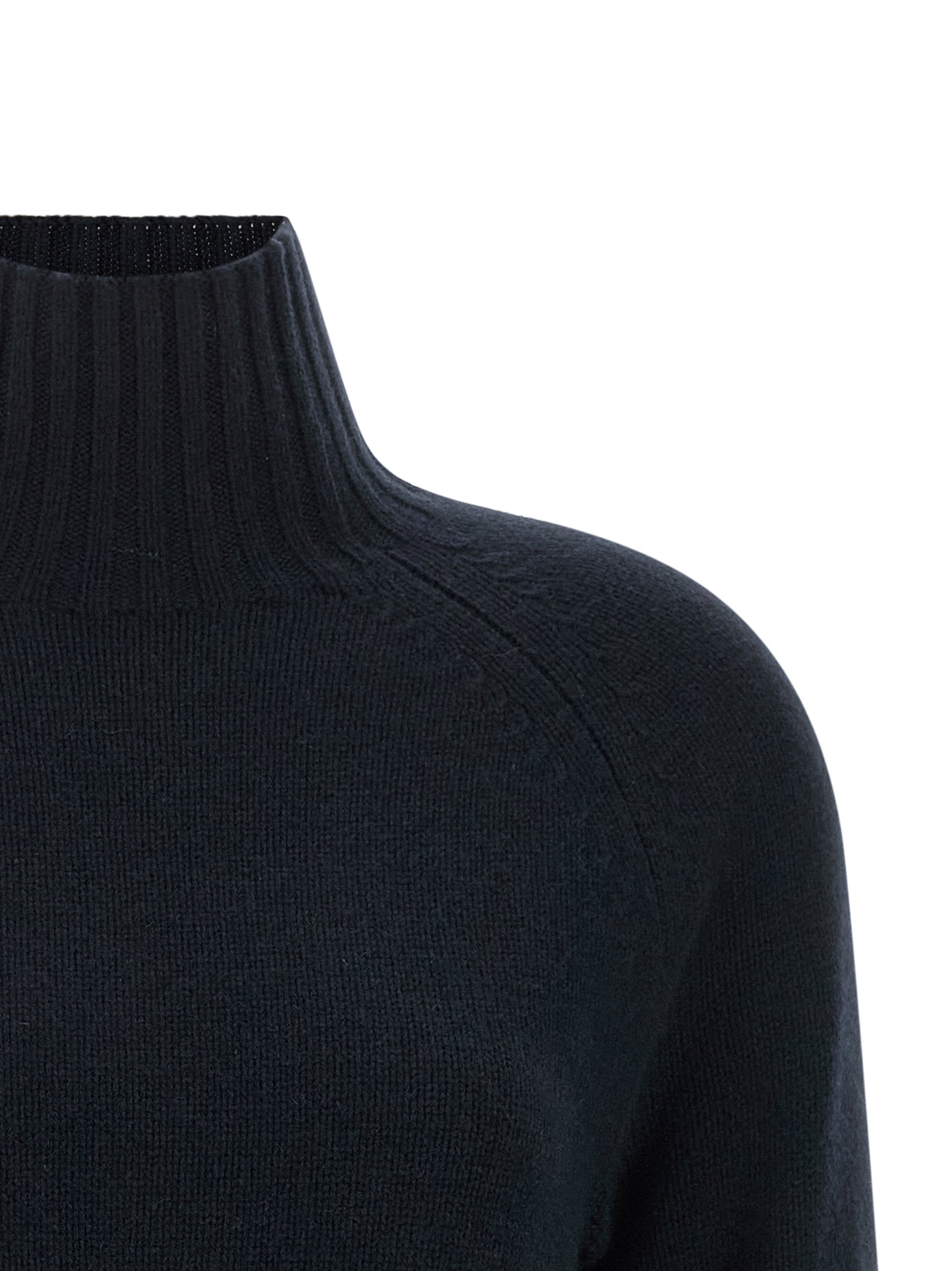 Blue Wool Cardigan