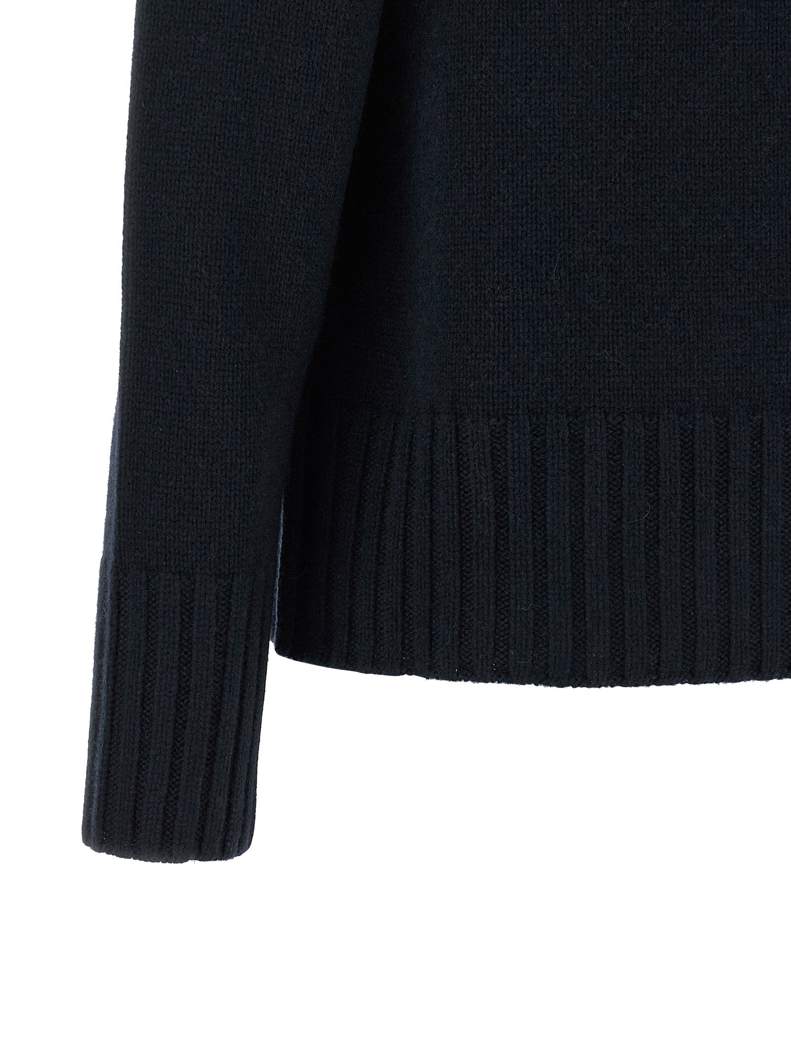 Blue Wool Cardigan