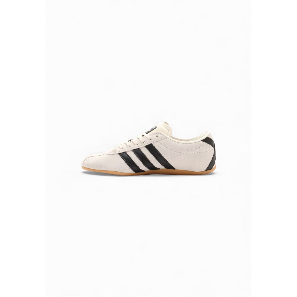 Black And White Suede Leather Athletic Sneakers
