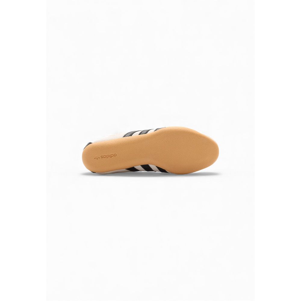 Black And White Suede Leather Athletic Sneakers