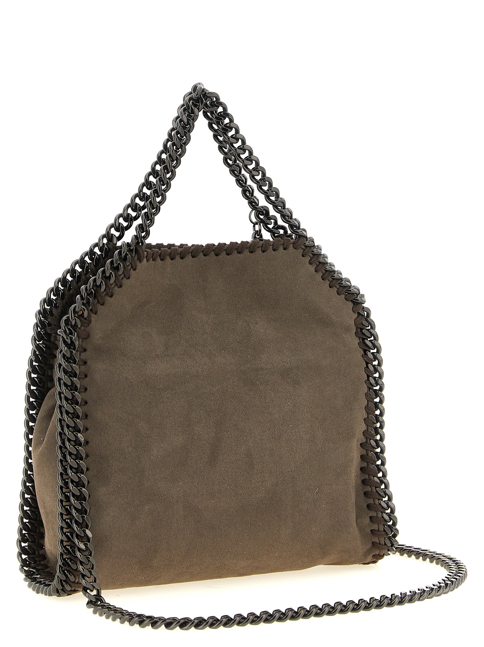 Brown Polyamide Handbag