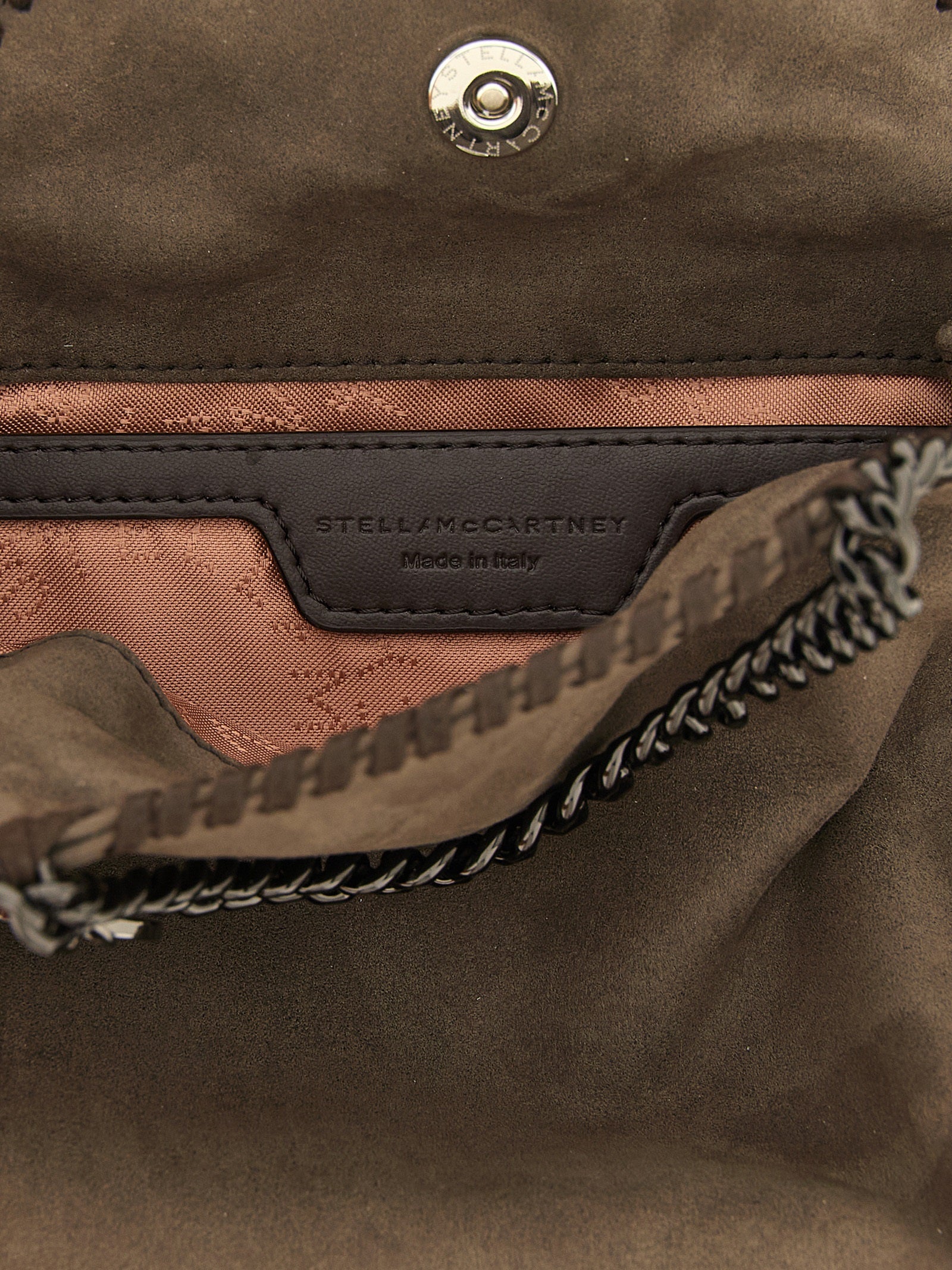 Brown Polyamide Handbag
